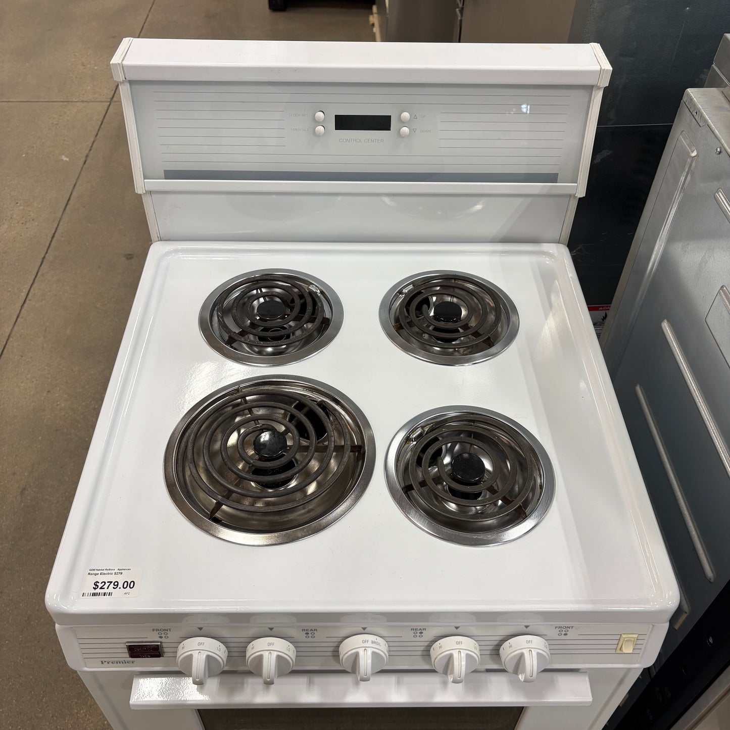 Premier 24" Elec Coil Range