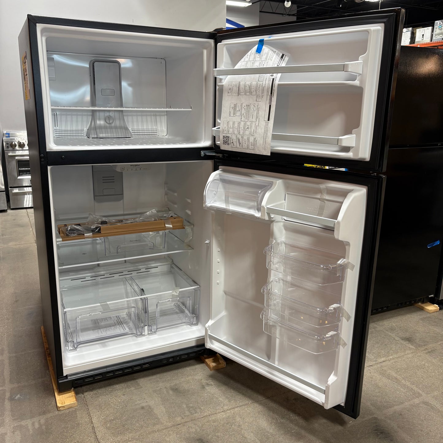 Whirlpool Top Freezer Fridge
