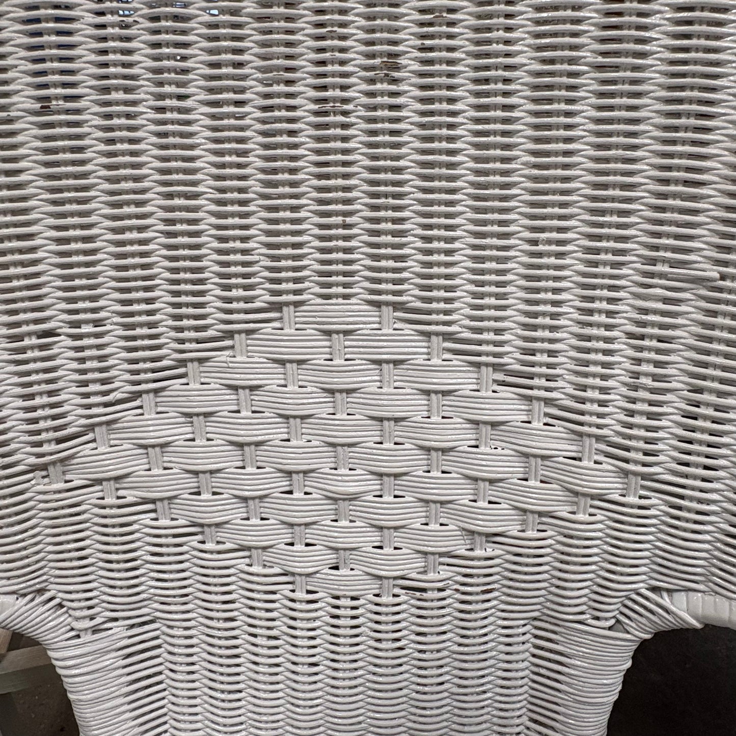 White Wicker Bedroom Set