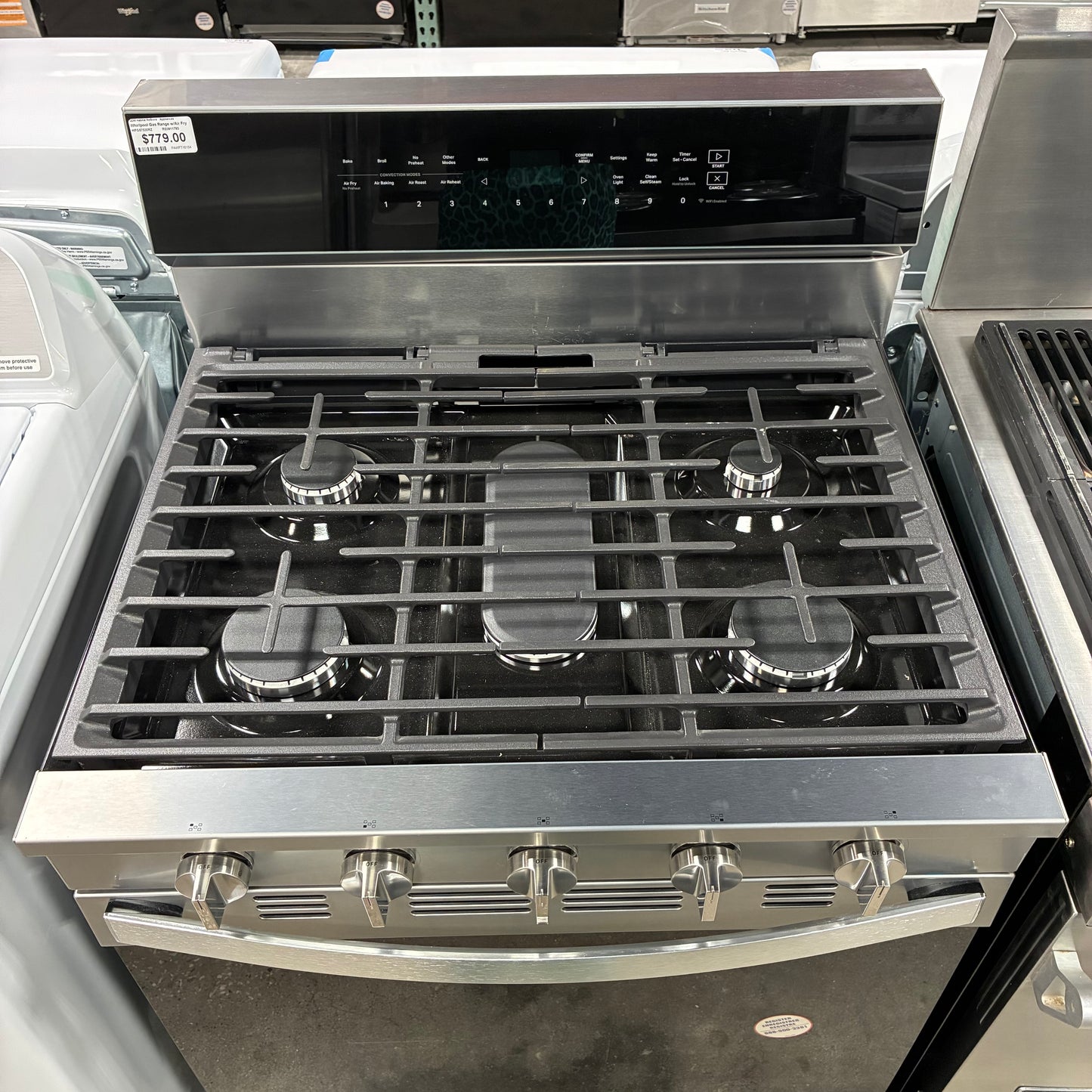 Whirlpool Gas Range w/Air Fry