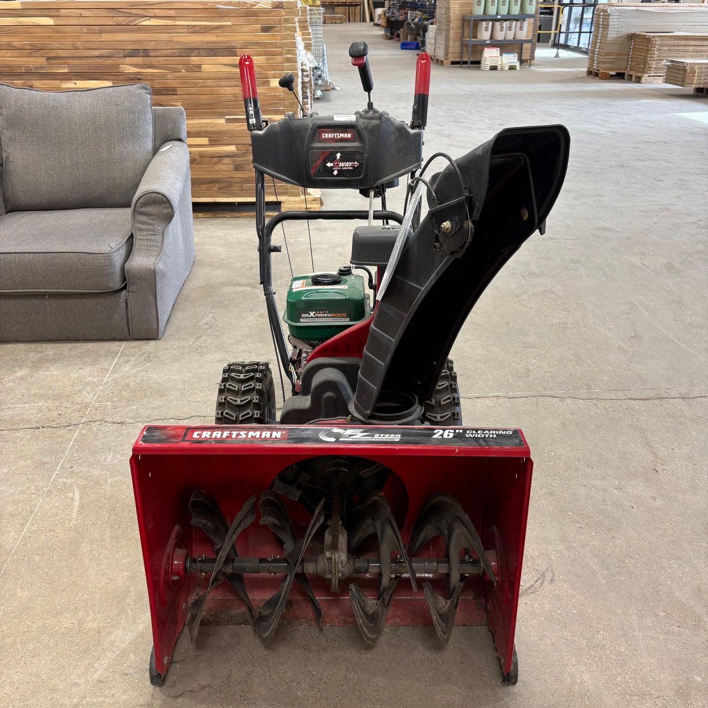 26" Craftsman Gas Snowblower