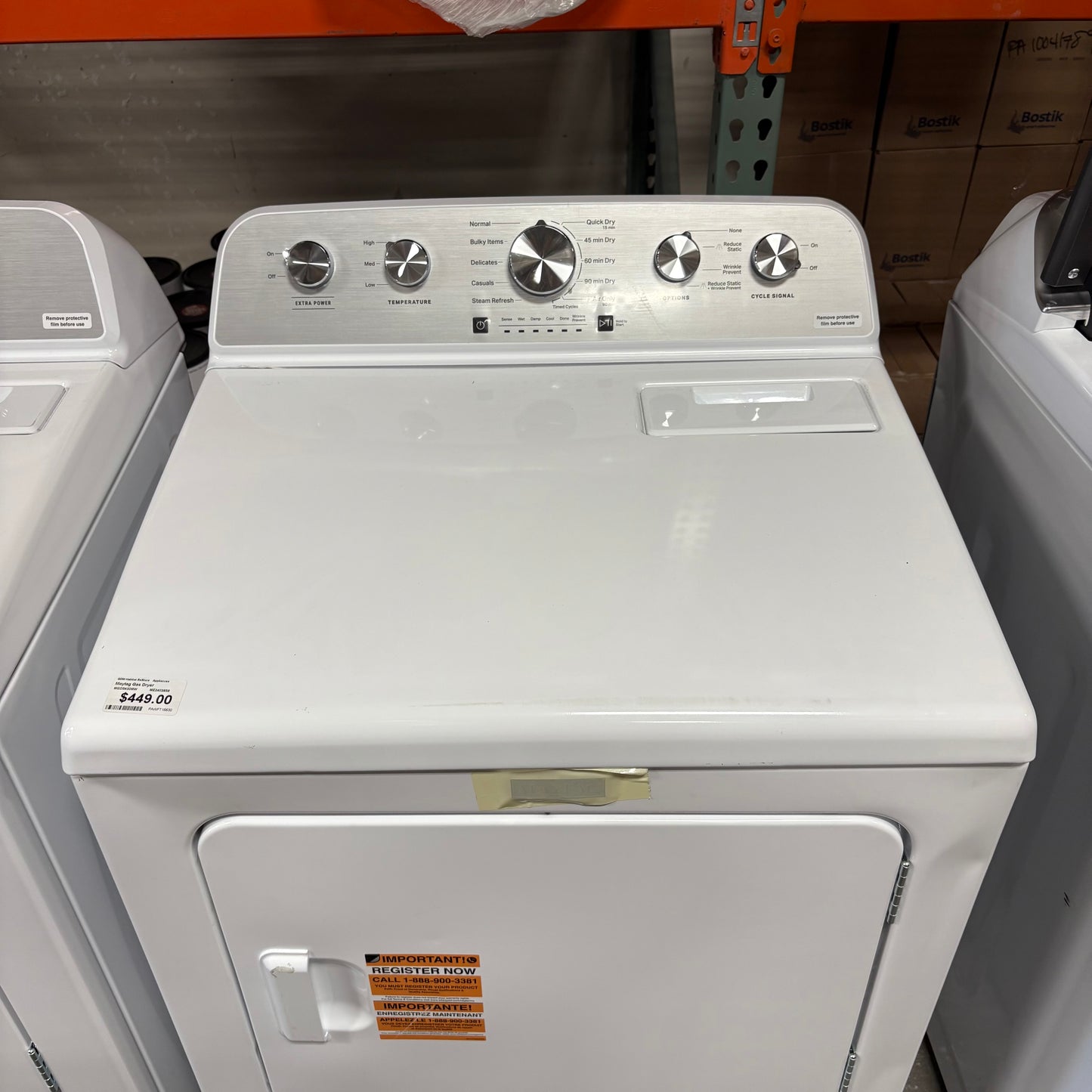NEW Gas Dryer