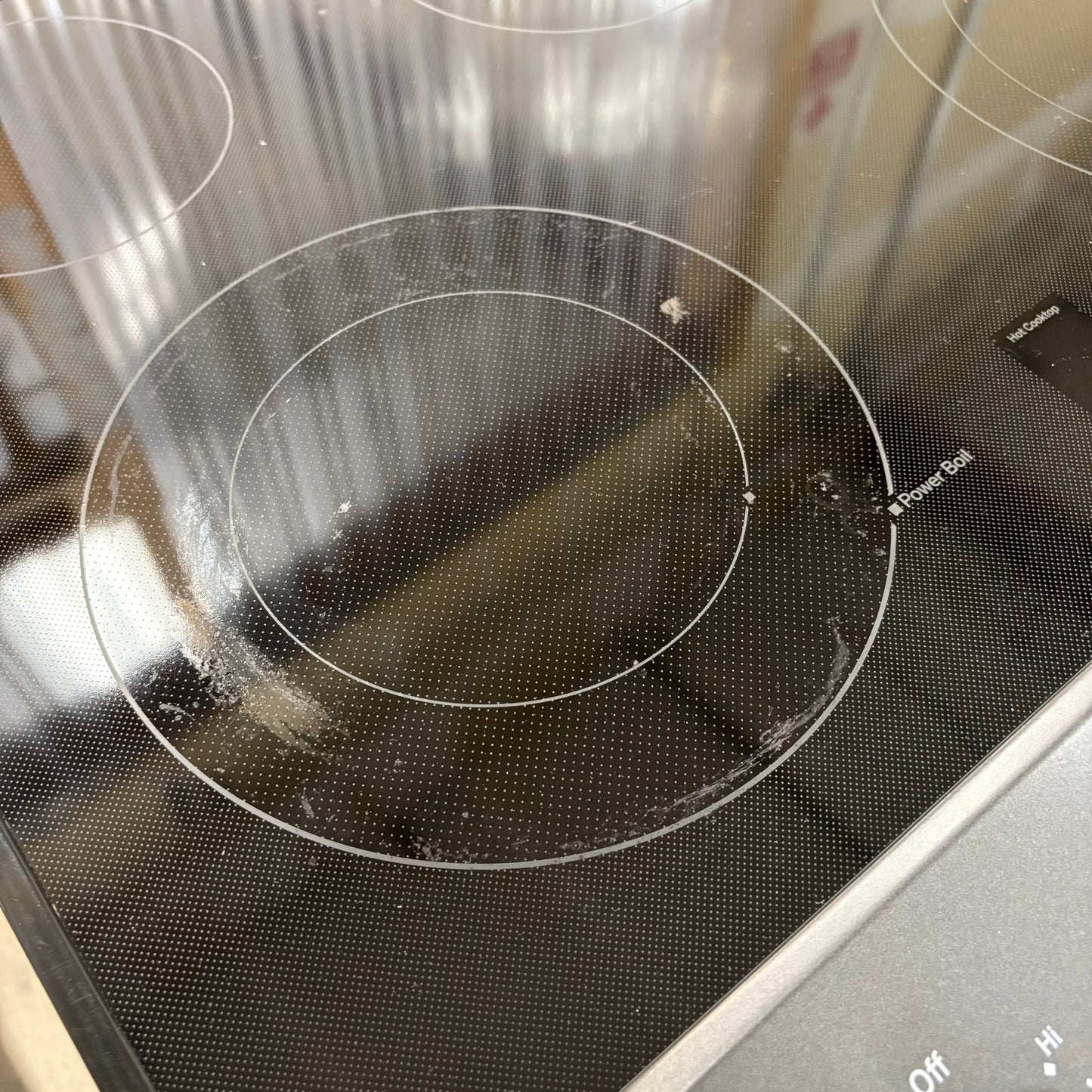 GE SlideIn ElecSmoothtop Range