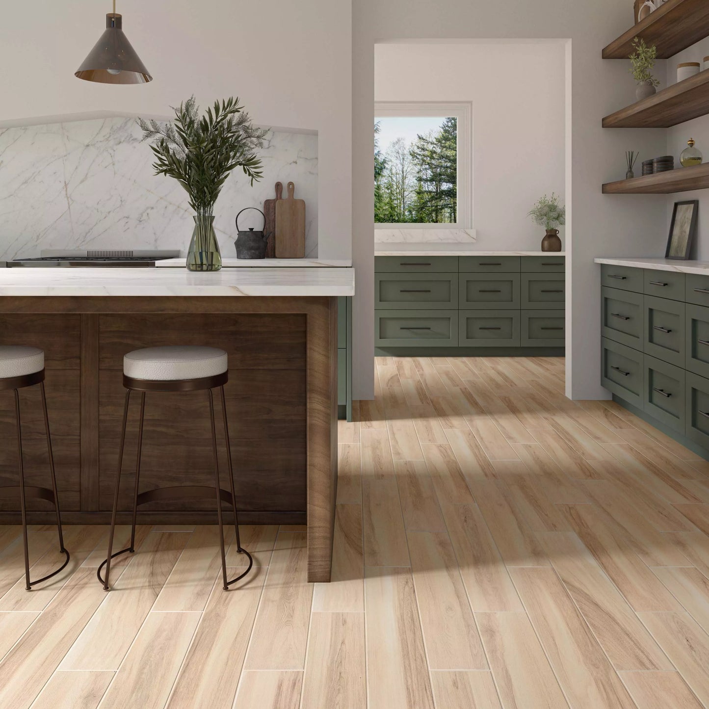 CC45 6x36 Wood Look Tile