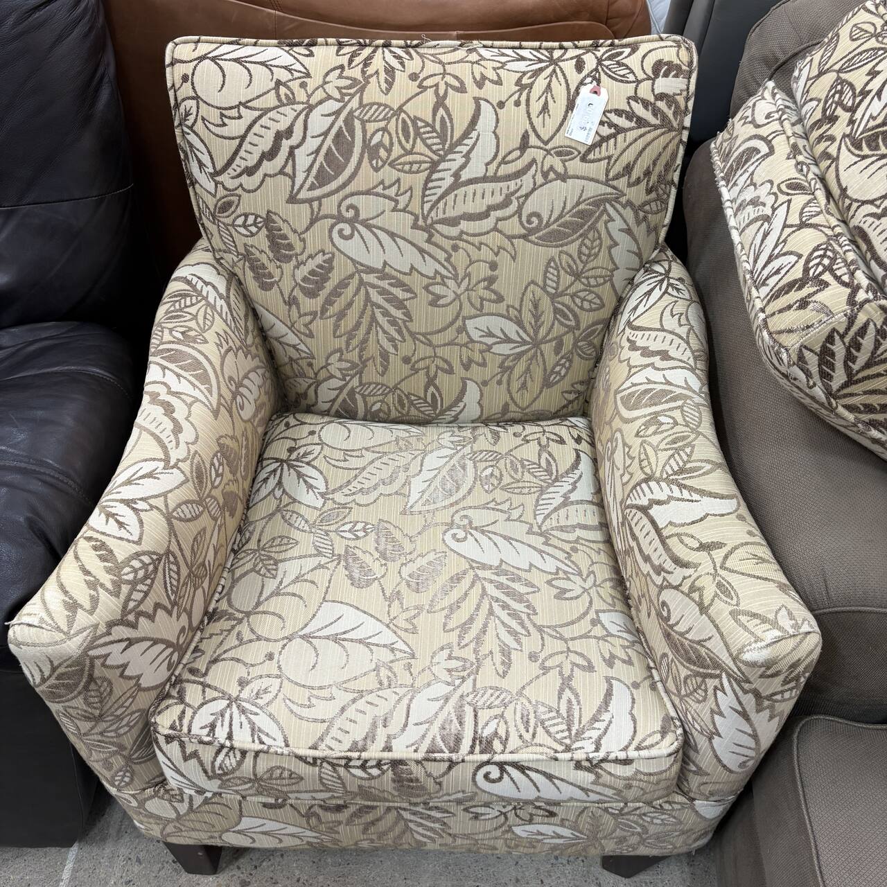 Floral Accent Chair FALSE