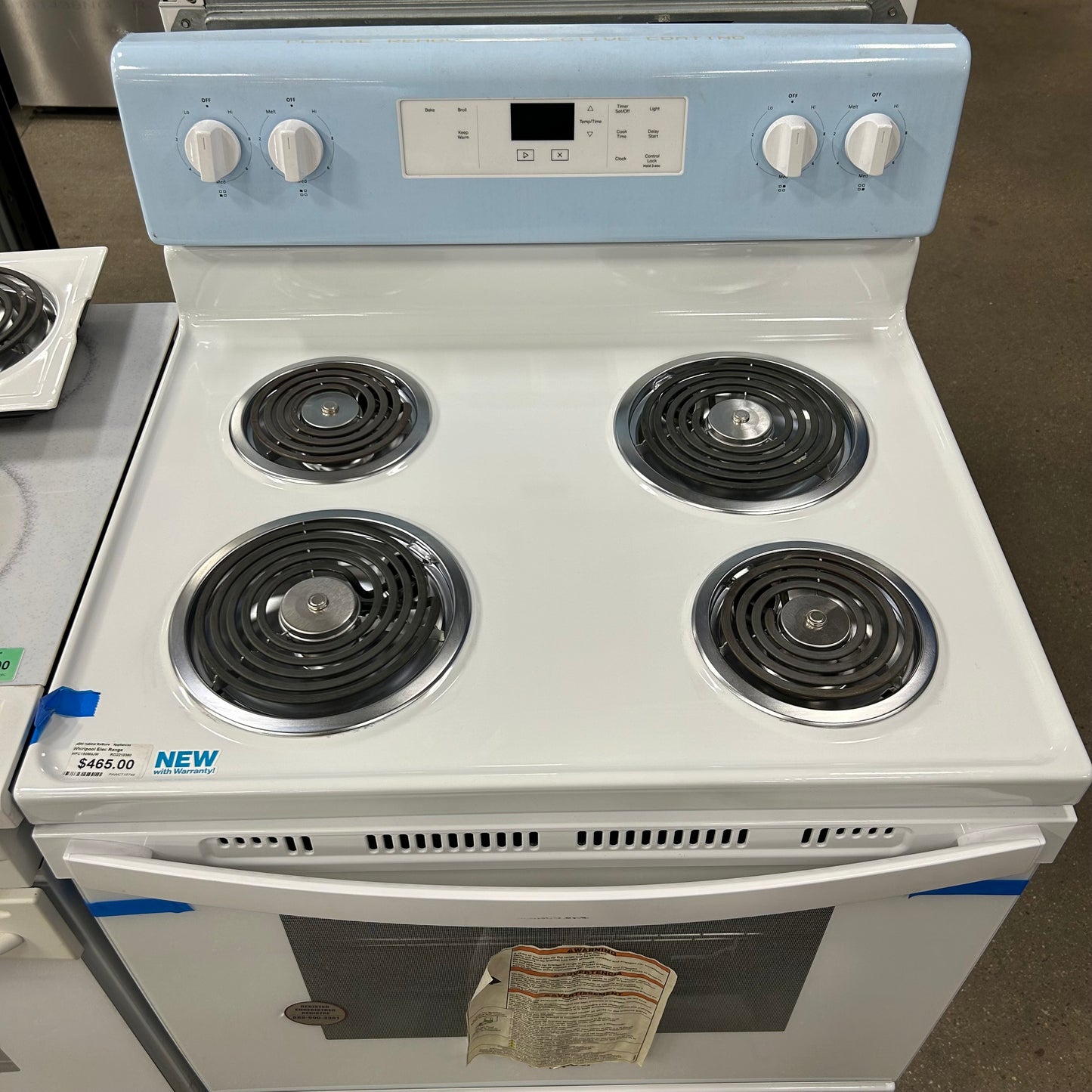 Whirlpool Elec Range