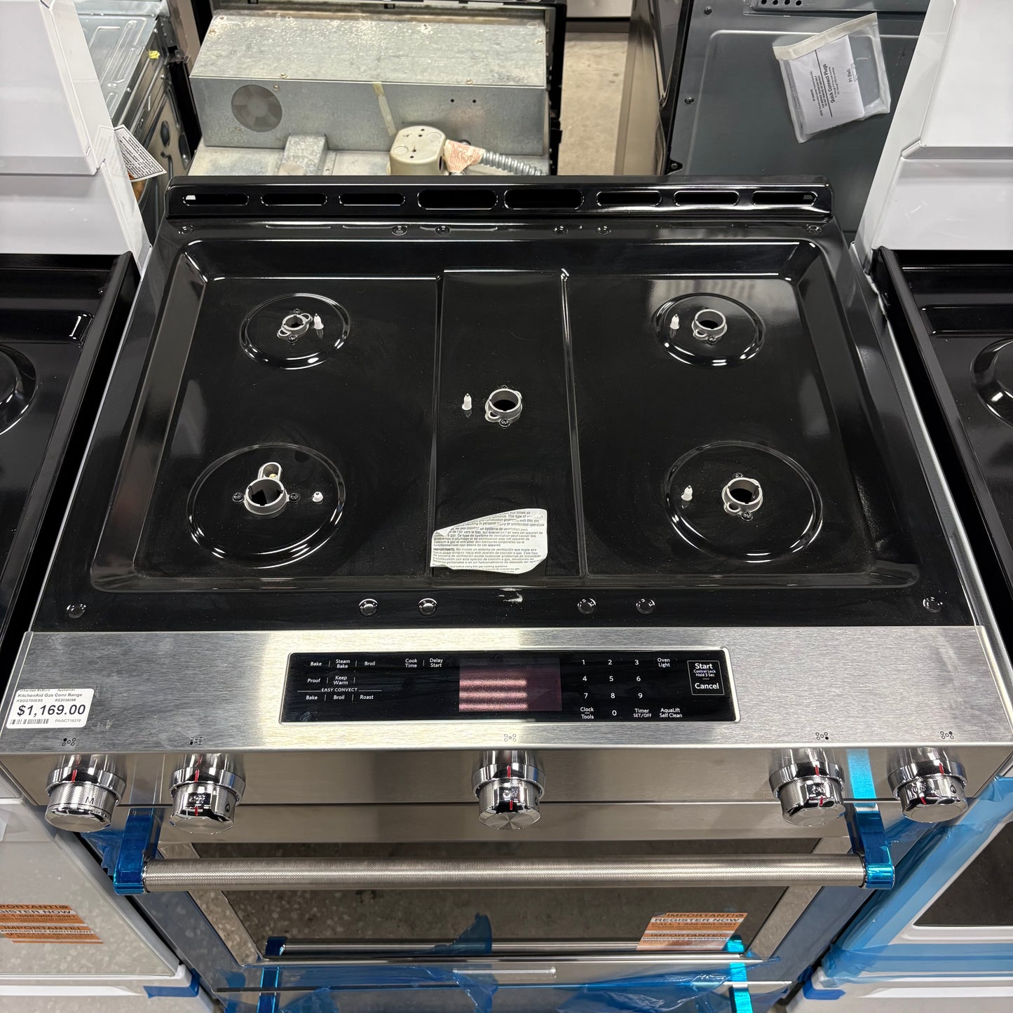 KitchenAid Gas Conv Range