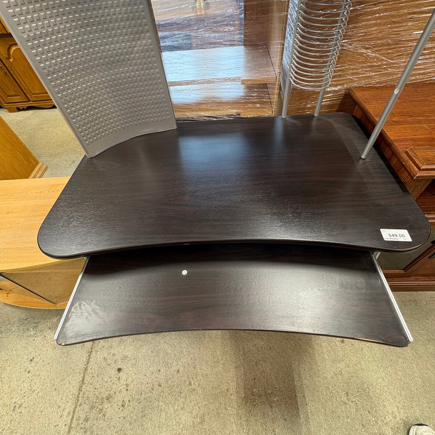 Espresso Computer Desk FALSE