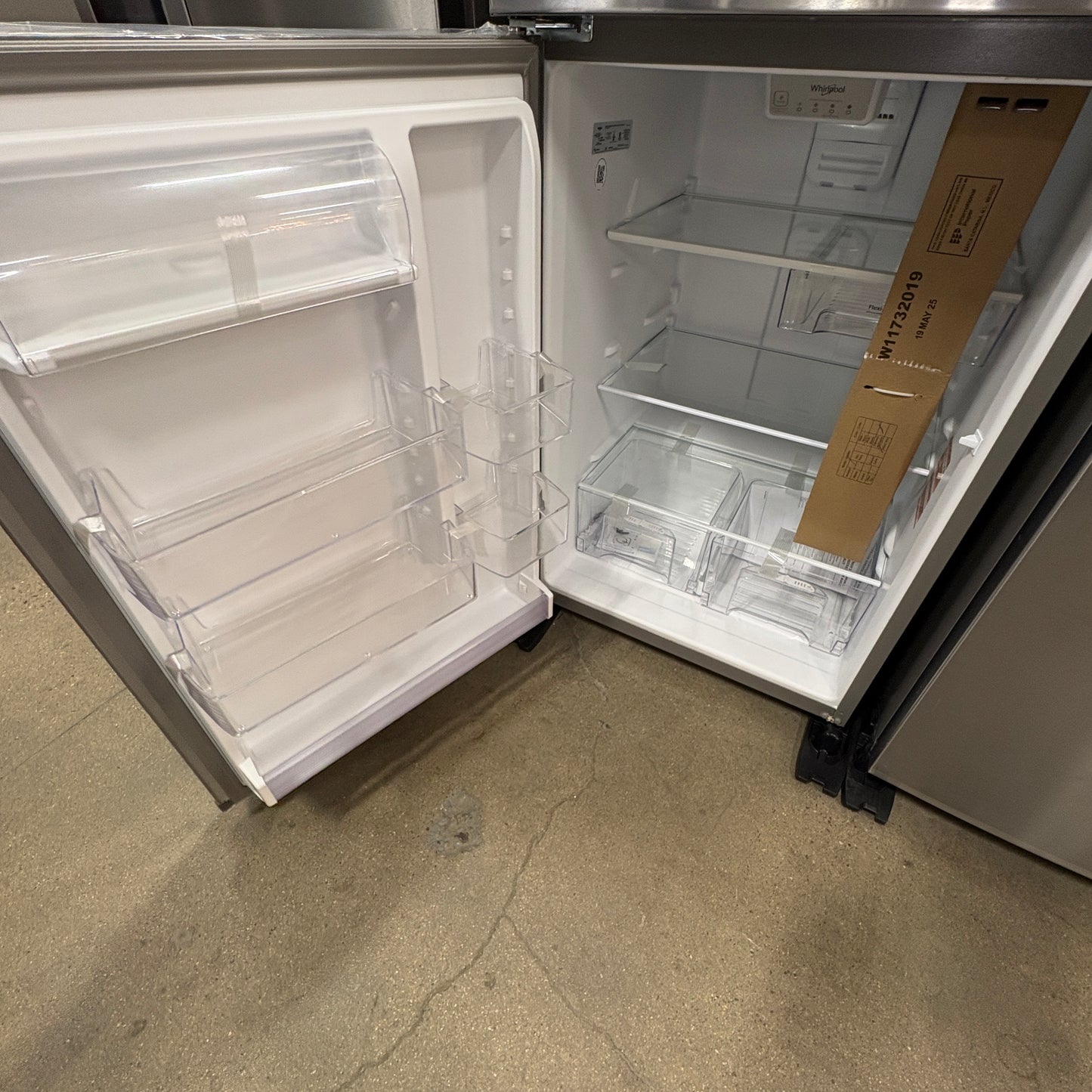 Whirlpool Top Freezer Fridge