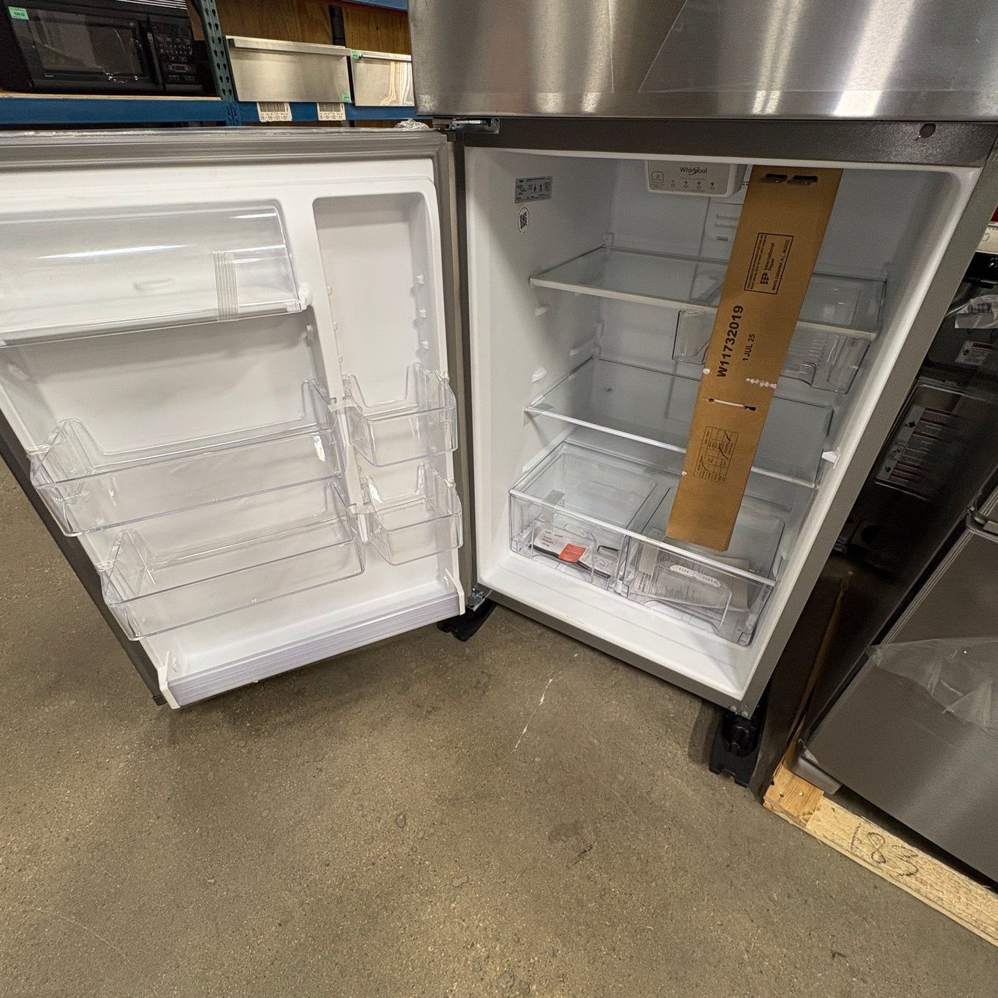 Whirlpool Top Freezer Fridge
