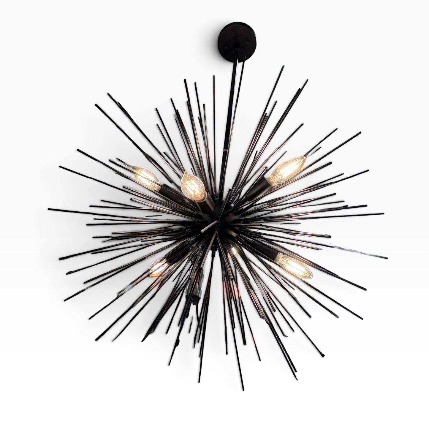 Black Sputnik Chandelier FALSE