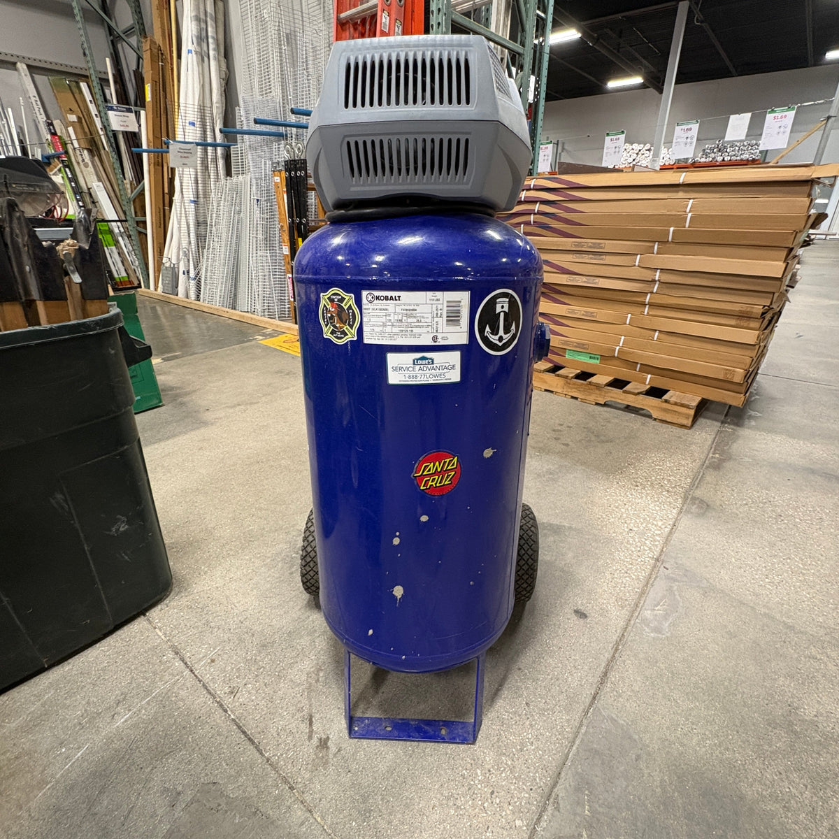 GDM Habitat for Humanity ReStore Kobalt 26 Gallon Oil-Free Portable Air Compressor