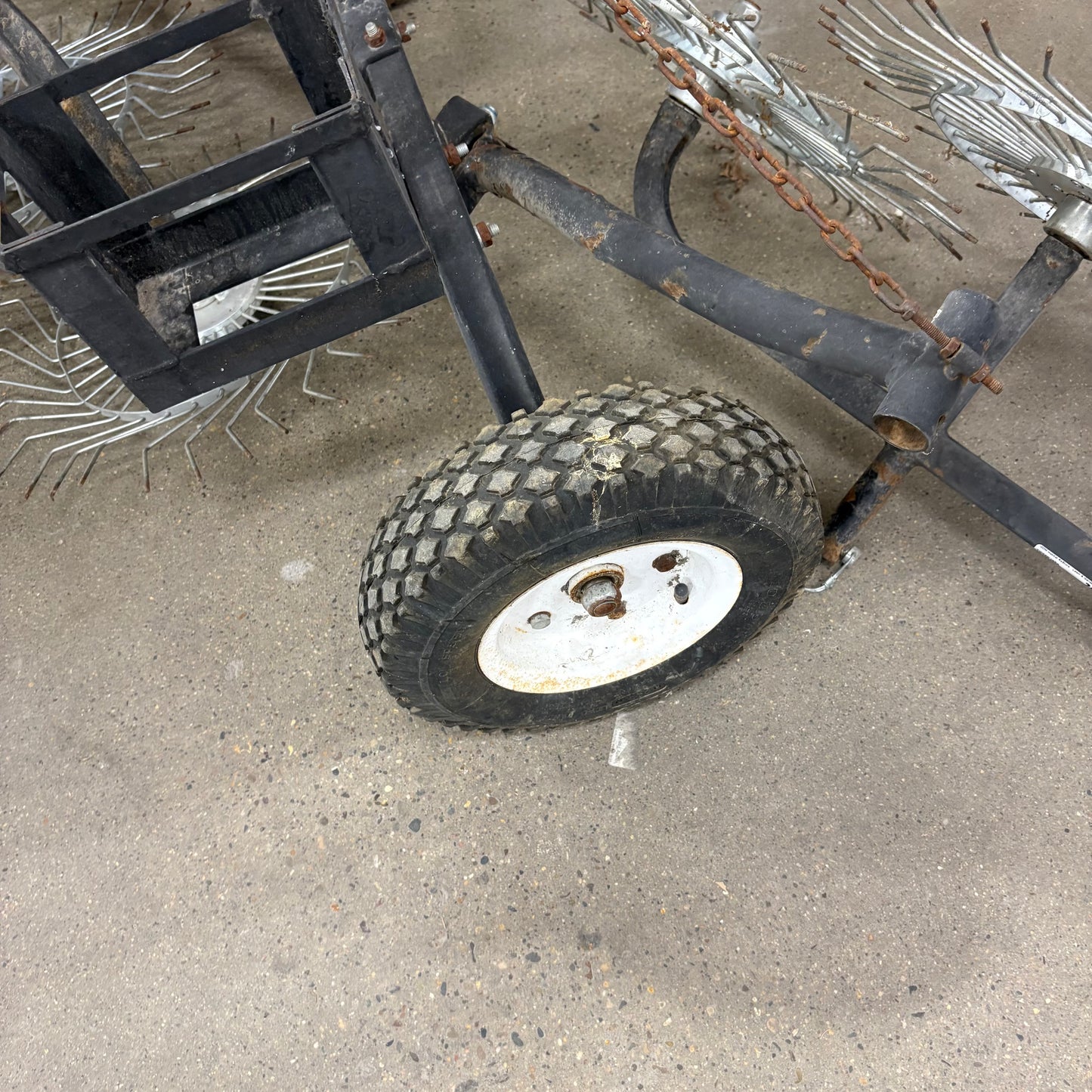 Pull Behind Lawn Rake