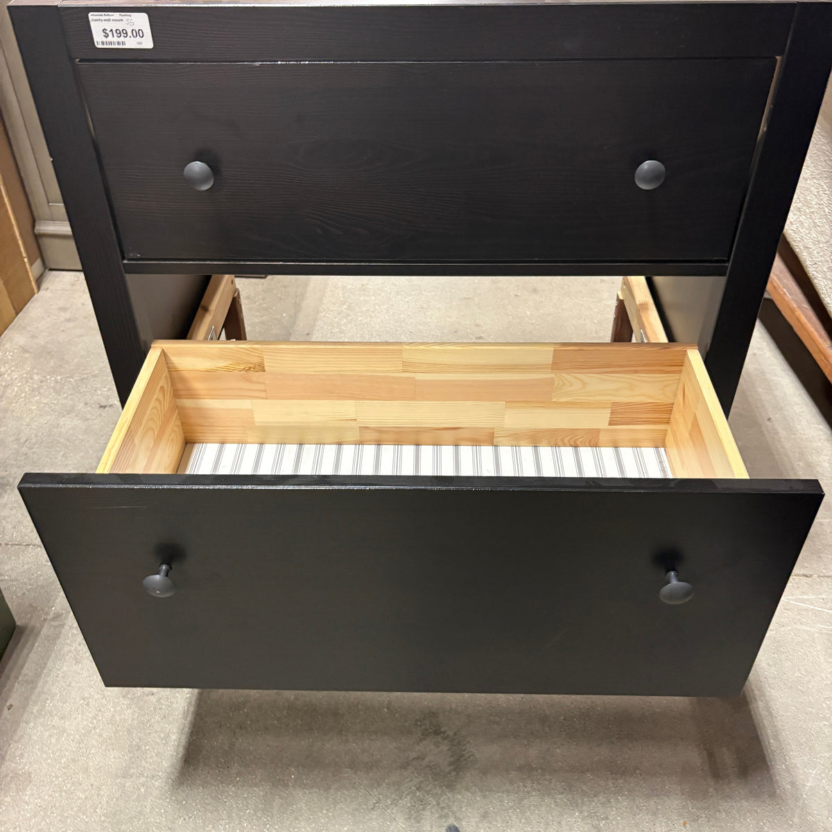 GDM Habitat for Humanity ReStore IKEA Hemnes Wall Vanity Base