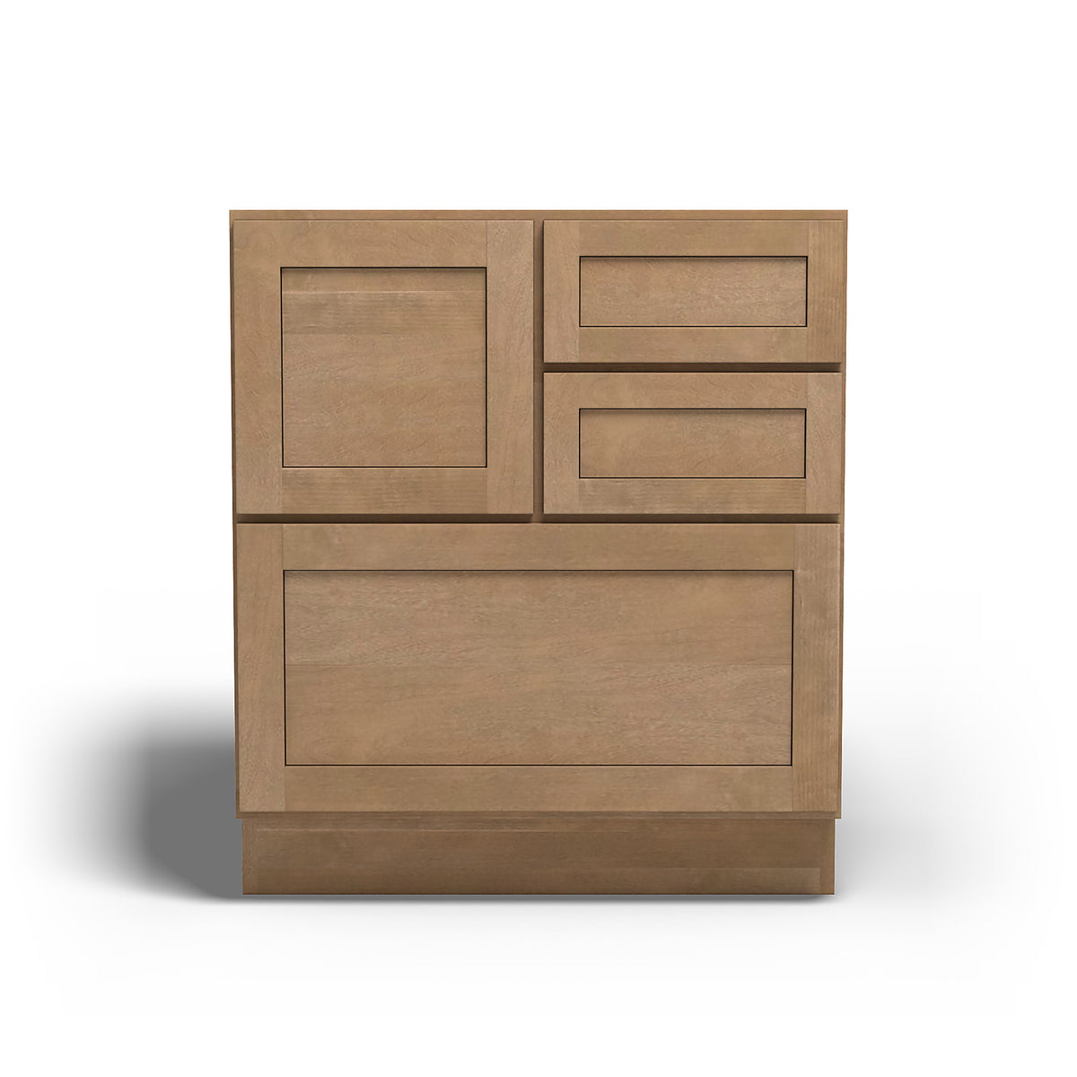 Special Order - 30" Cooking Center Base Cabinet with 4 Drawers Sonona Sand - 30CC Base Cabinets GHI published-all-channels Sonona Sand Special Order SPSNS