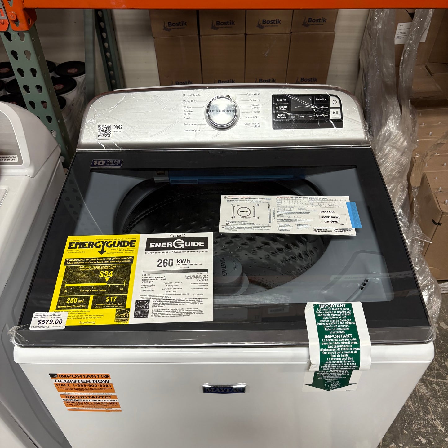 Maytag Top Load Washer