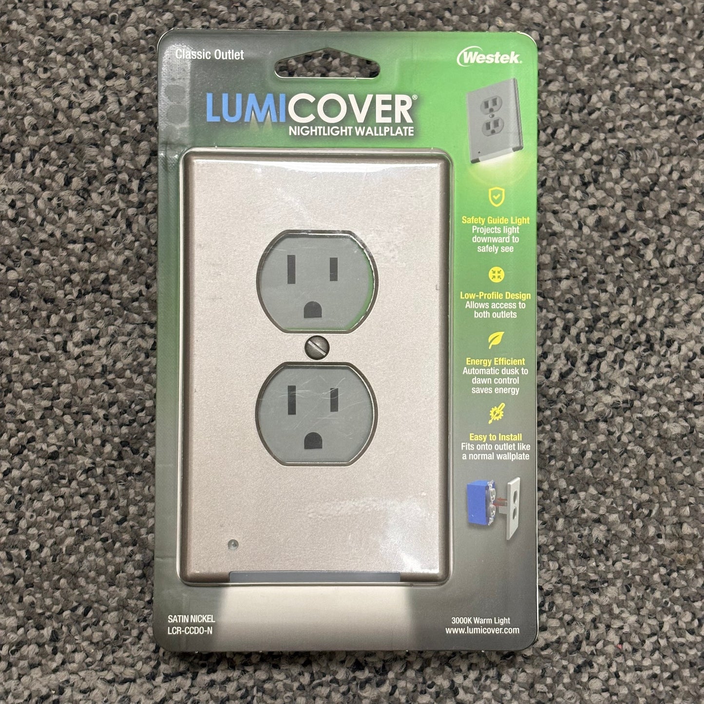 Lumicover LED Cover Plate SN