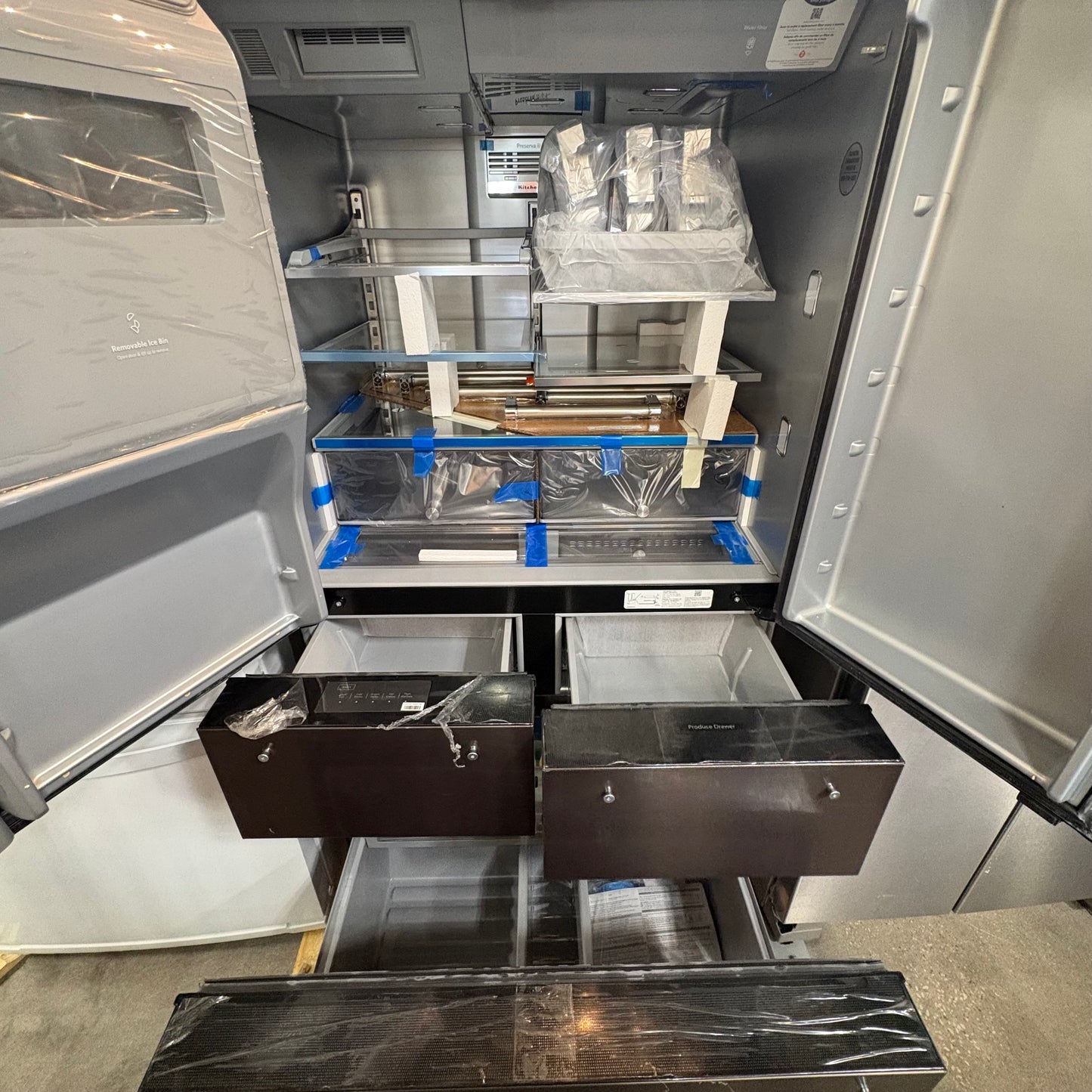 KitchenAid 5 Door Fridge