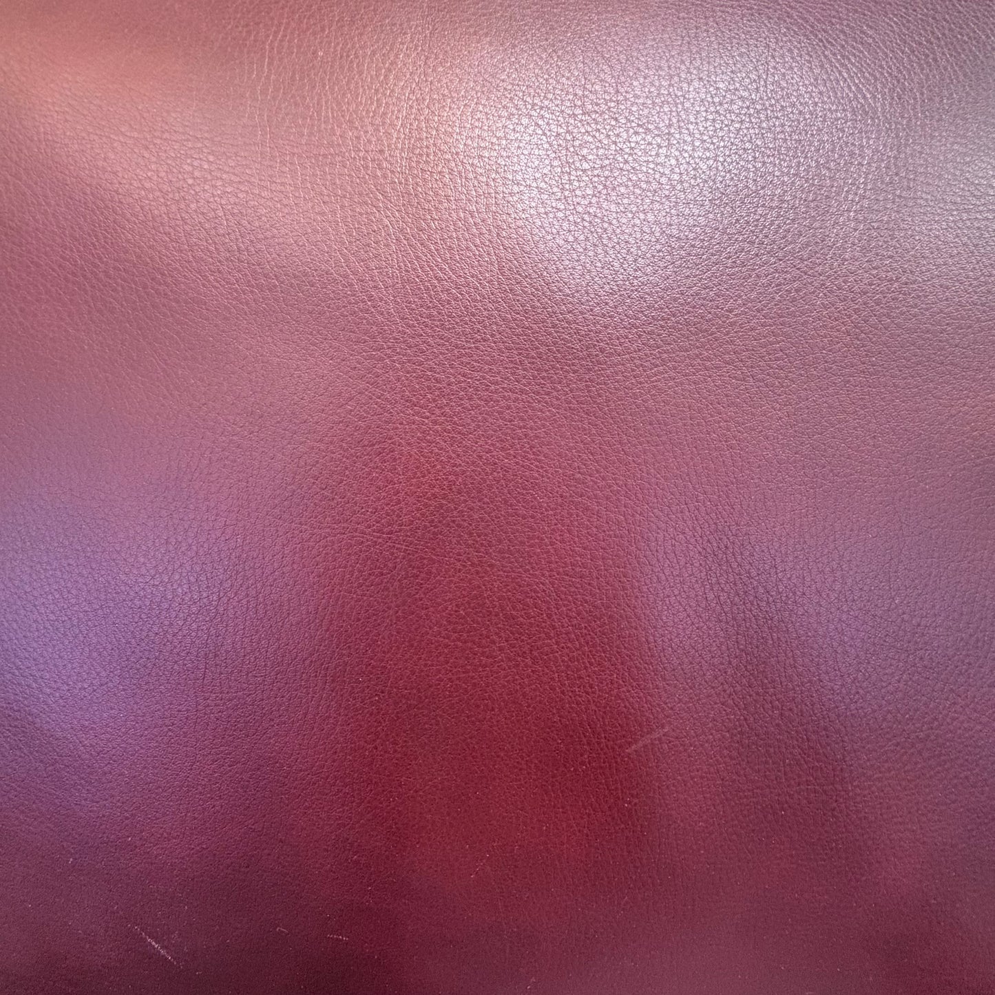 Natuzzi Red Leather Couch