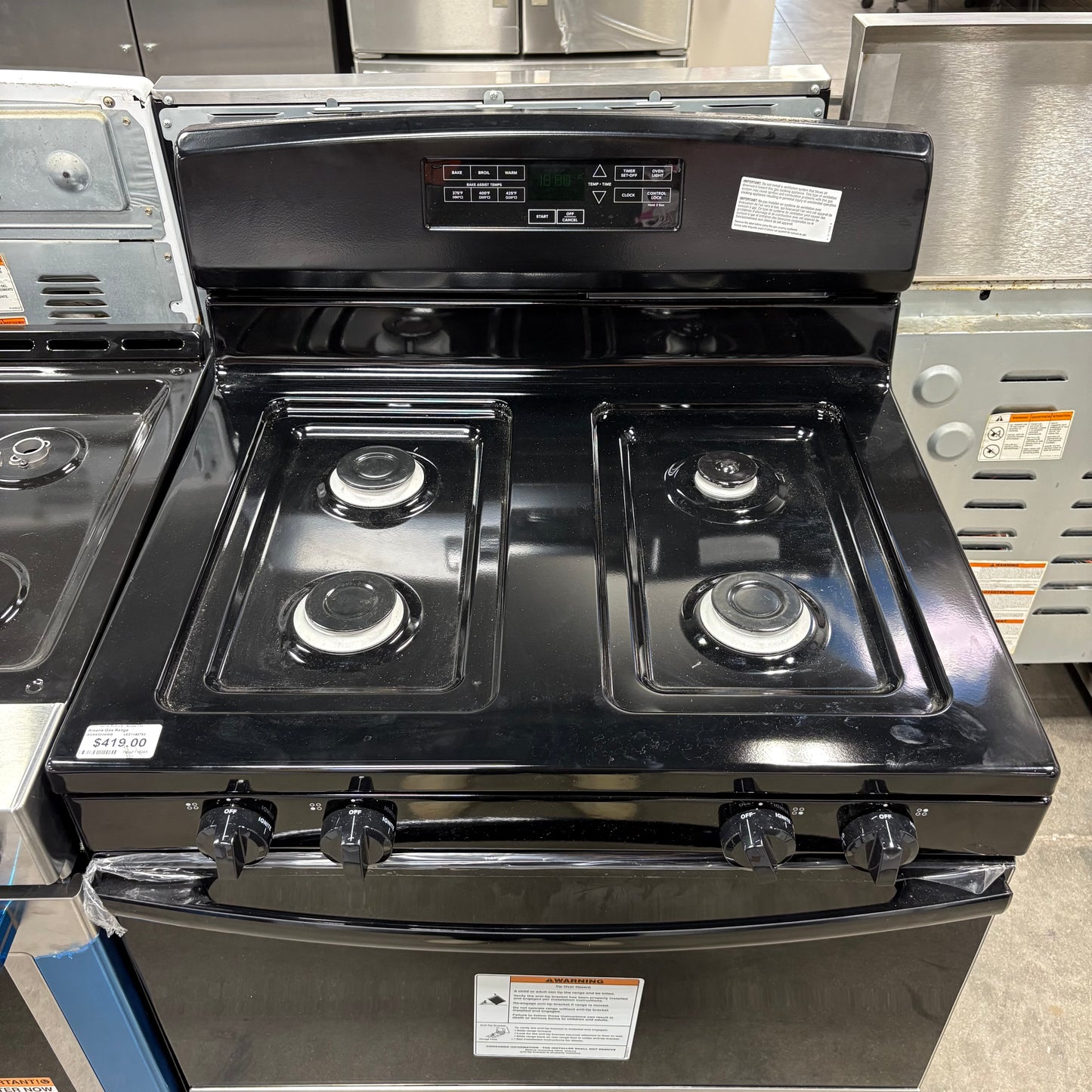 Amana Gas Range