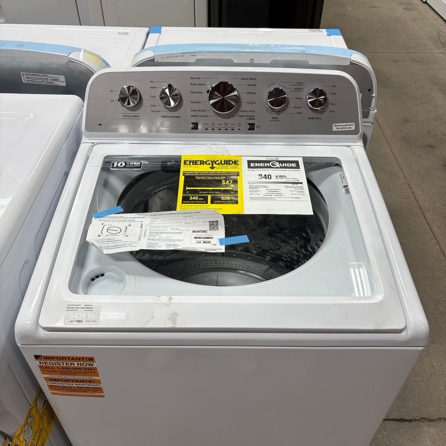 Maytag Top Load Washer