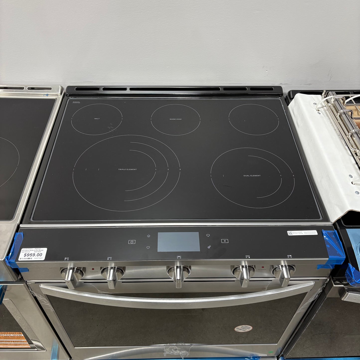 Whirlpool Slide-In Ele Range