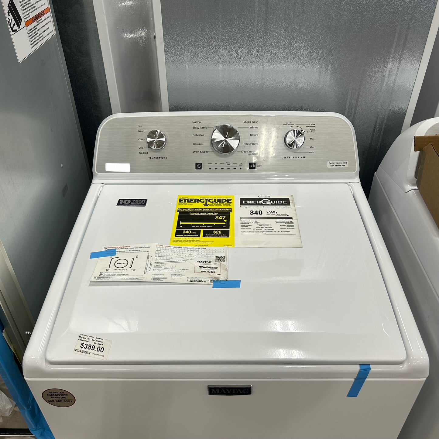Maytag Top Load Washer