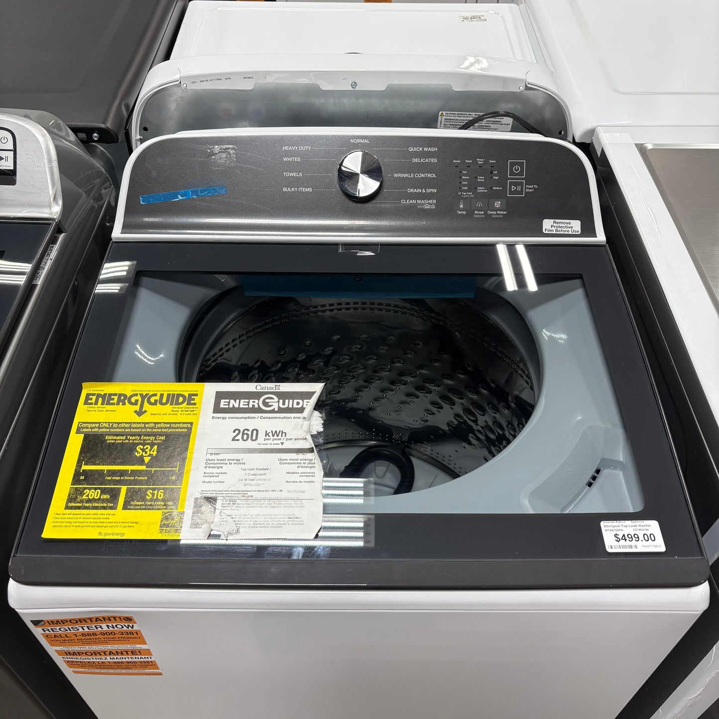 Whirlpool Top Load Washer