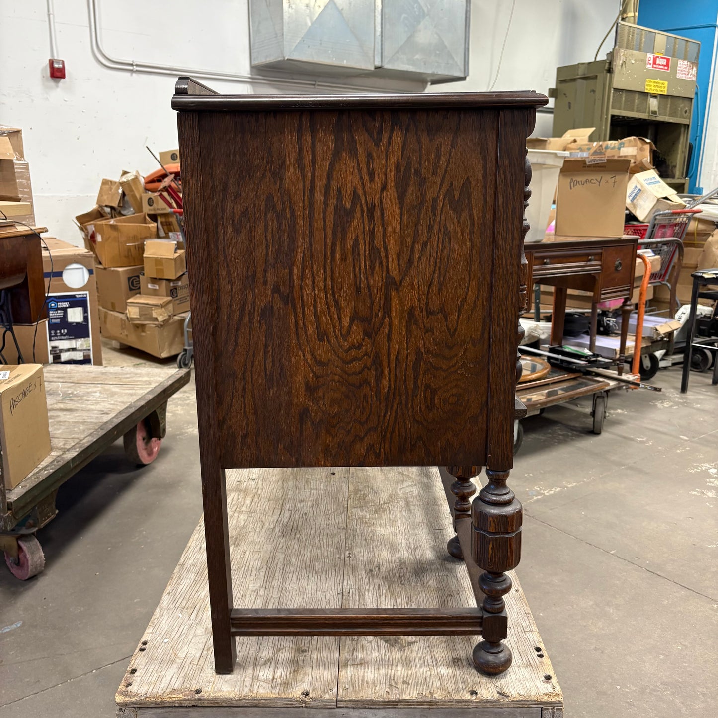 1930s Antique Oak Sideboard