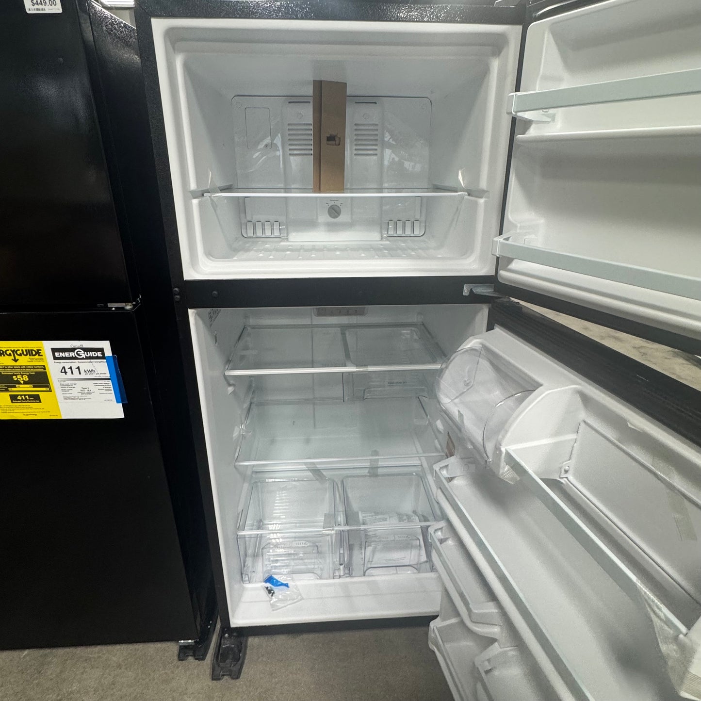 Whirlpool Top Freezer Fridge