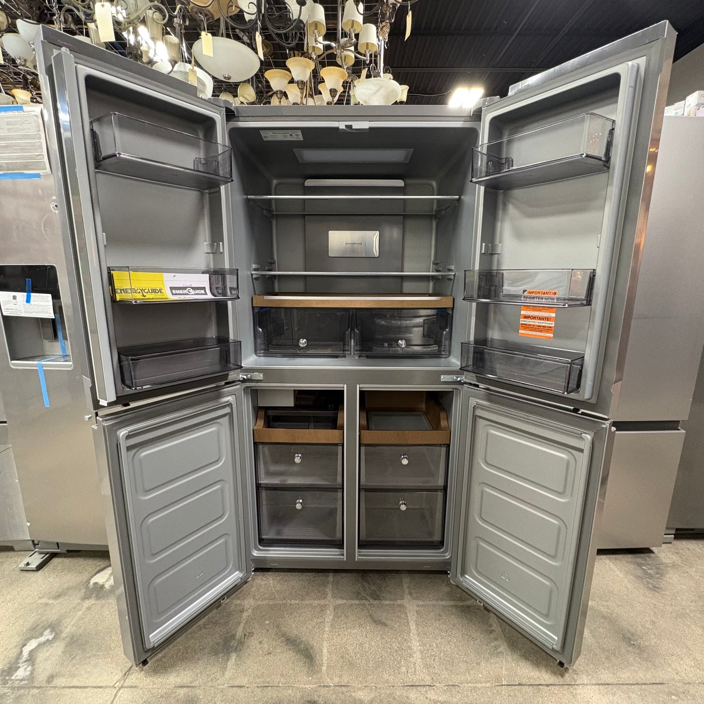 KitchenAid 4 Door Fridge