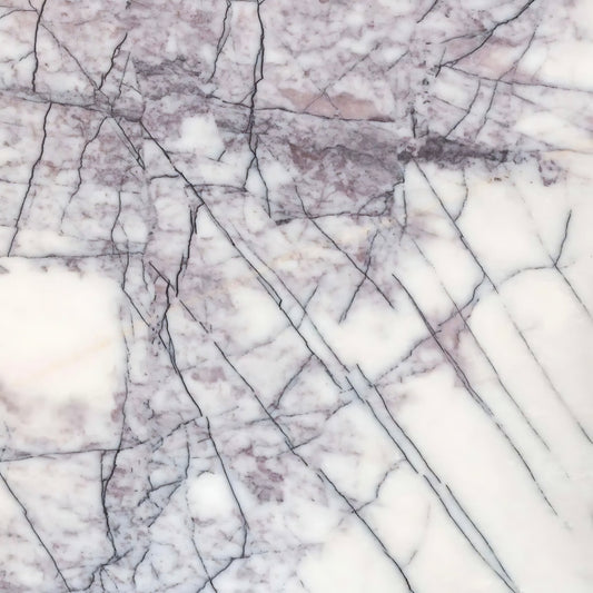 Milas LilacPolishedMarble Tile TRUE