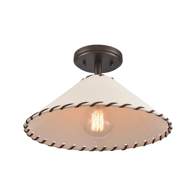 allen+roth Semi-Flush Light