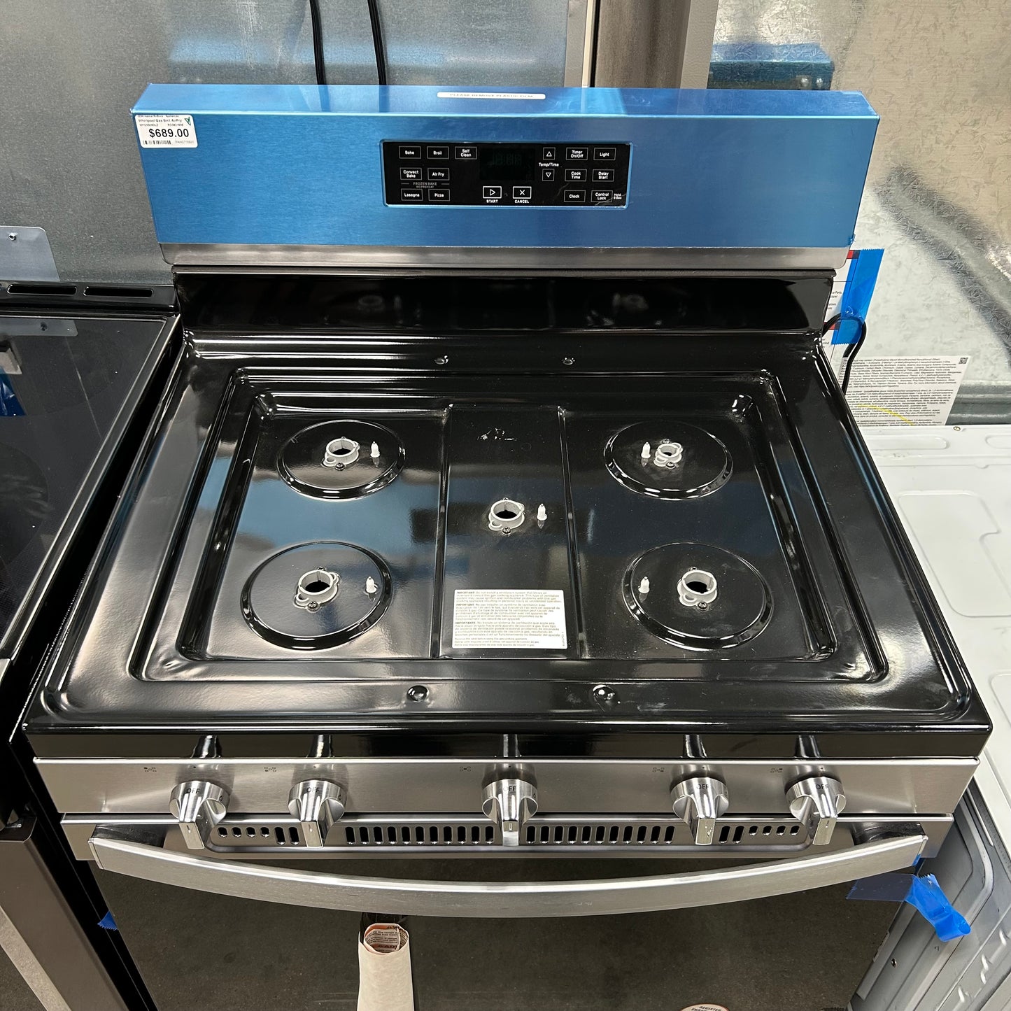 Whirlpool Gas 5in1 AirFry