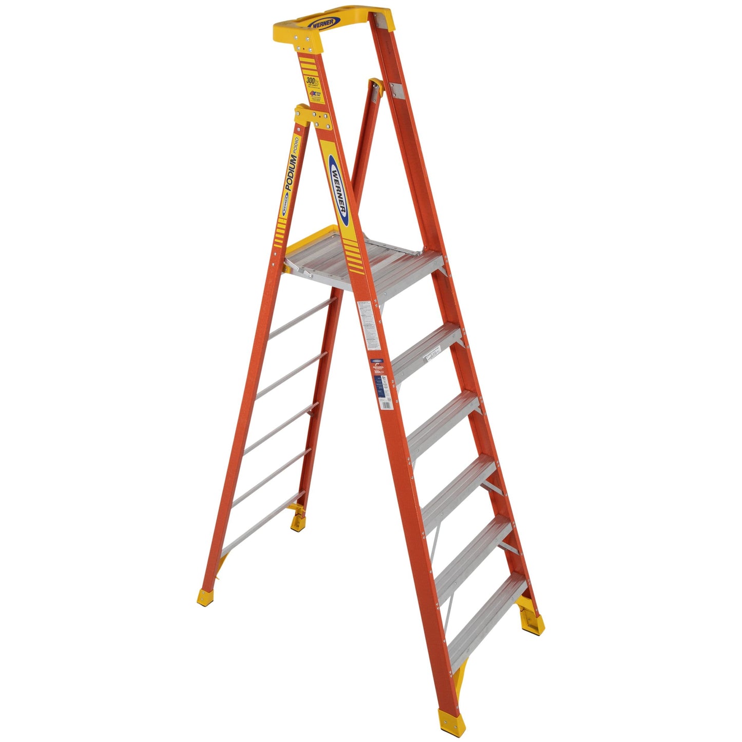 Werner 6' Podium Ladder