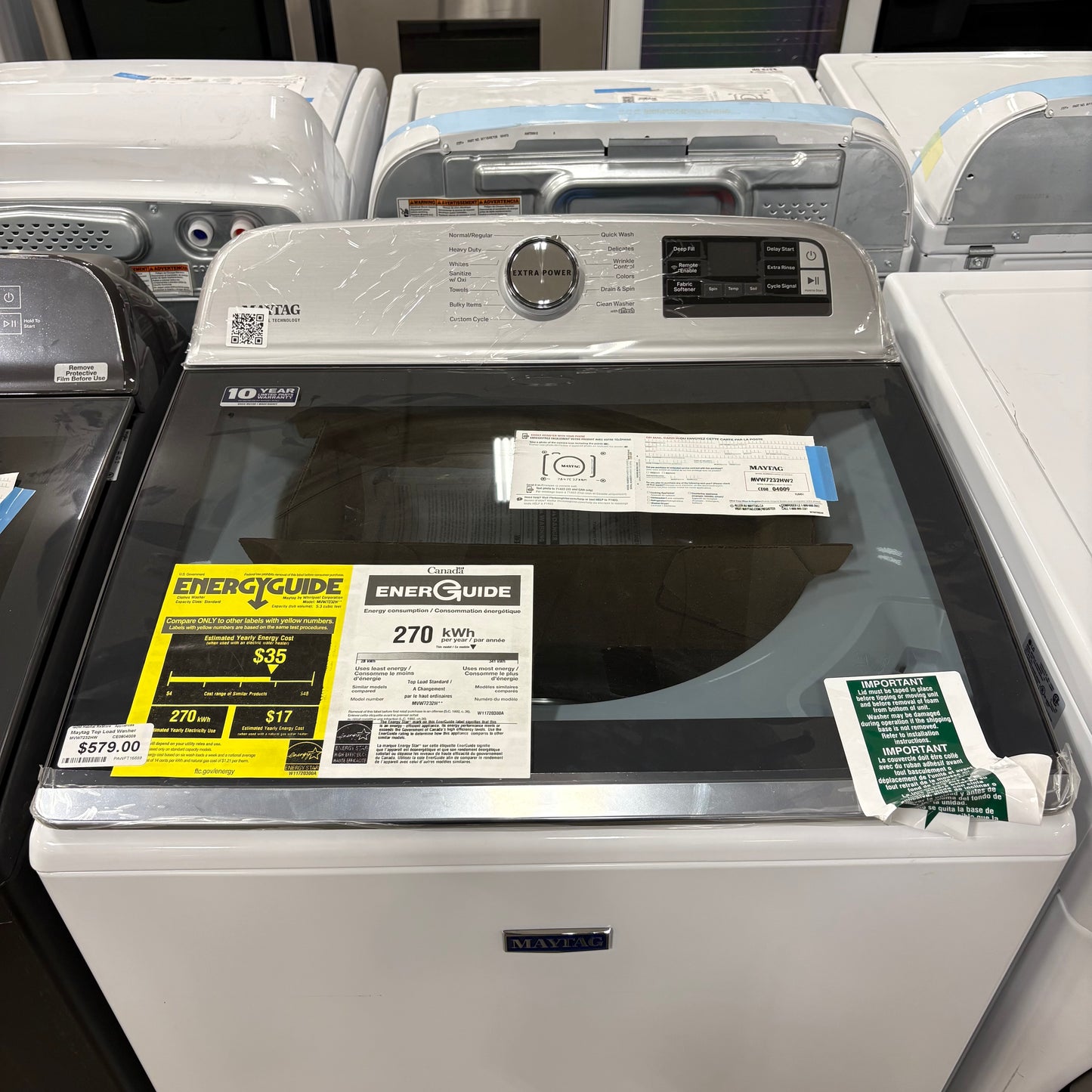 Maytag Top Load Washer