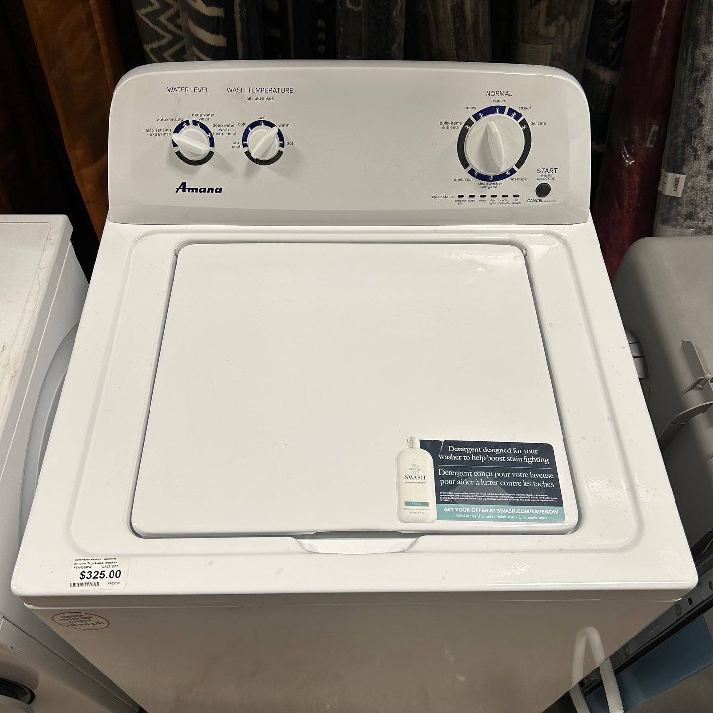 Amana Top Load Washer