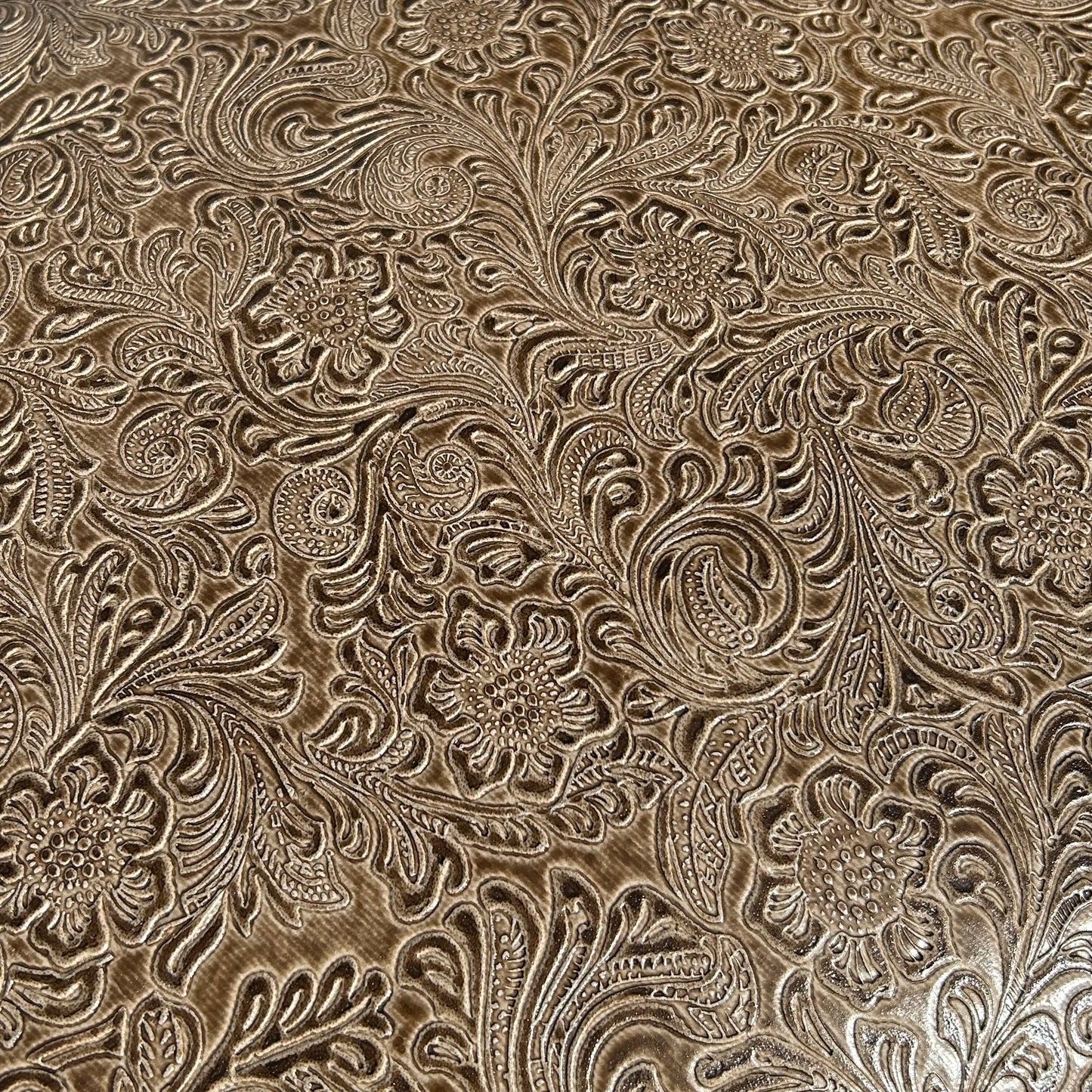 Faux Leather Barrel Chair