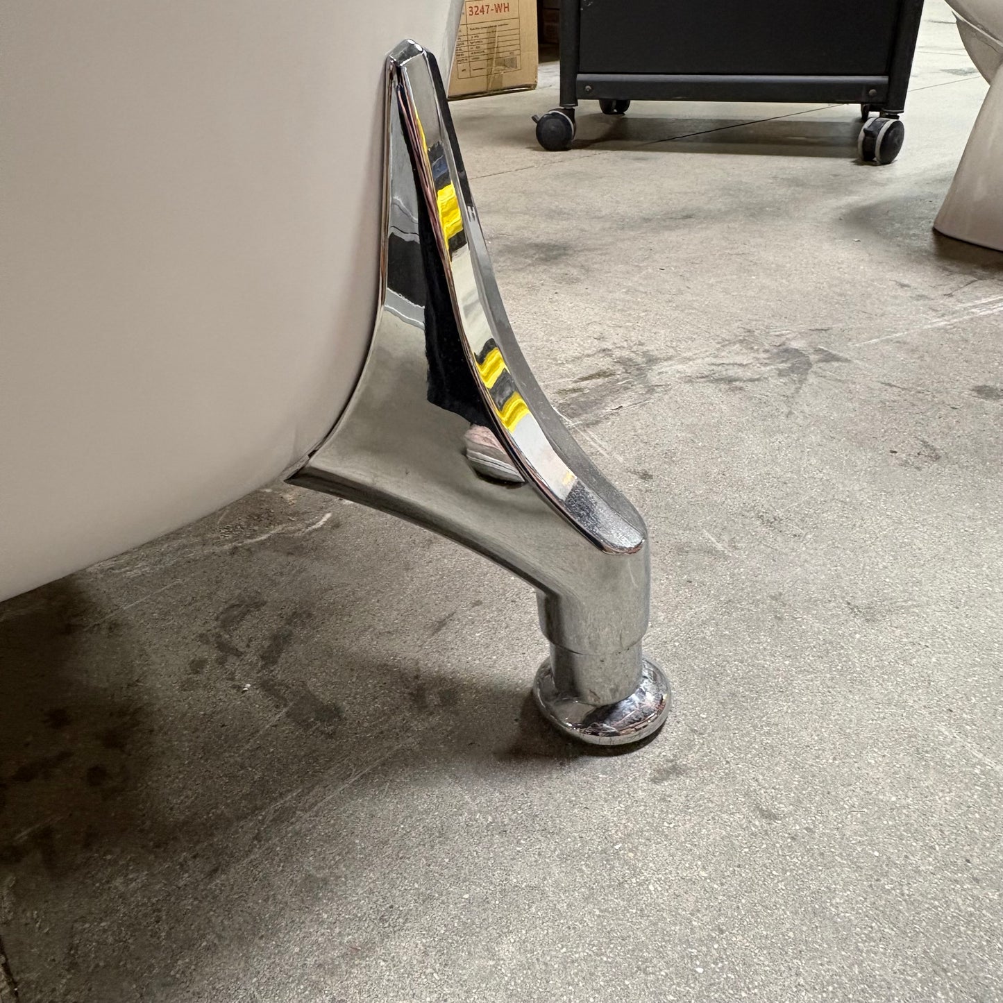 Chrome Clawfoot Bathtub