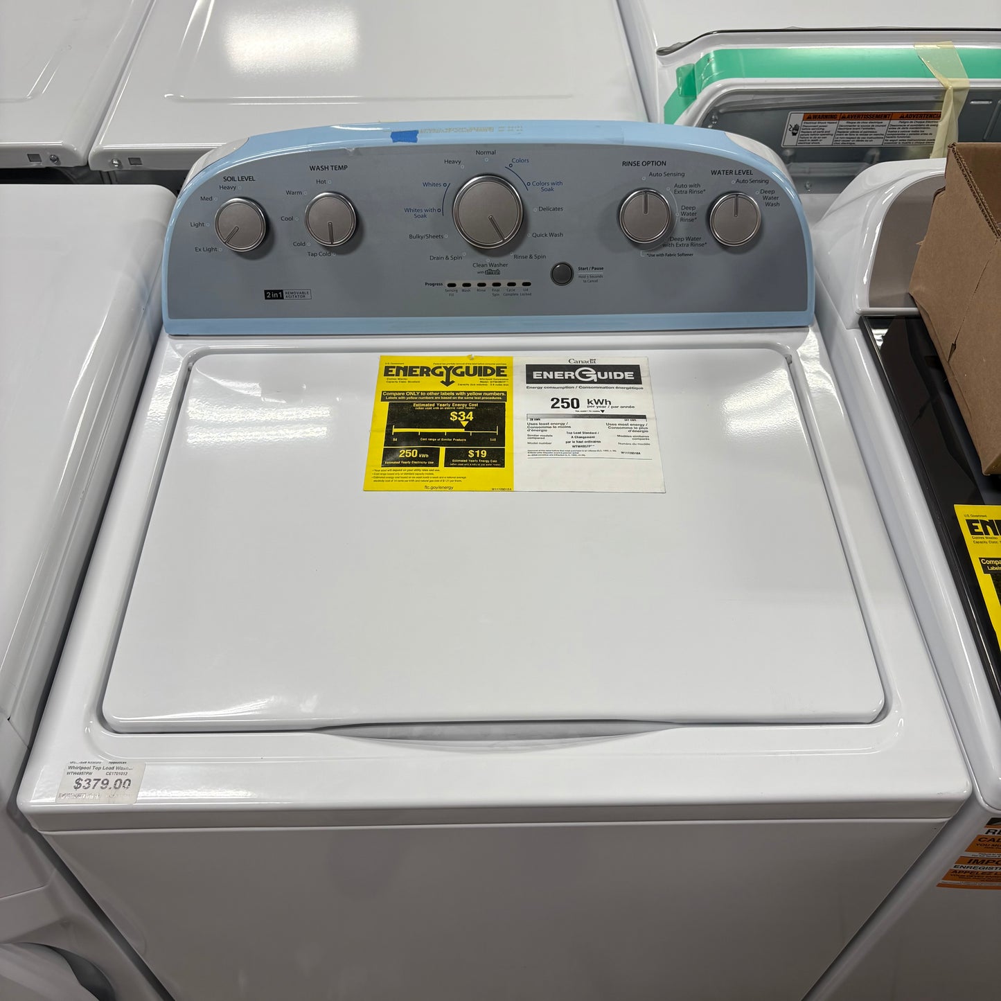 Whirlpool Top Load Washer