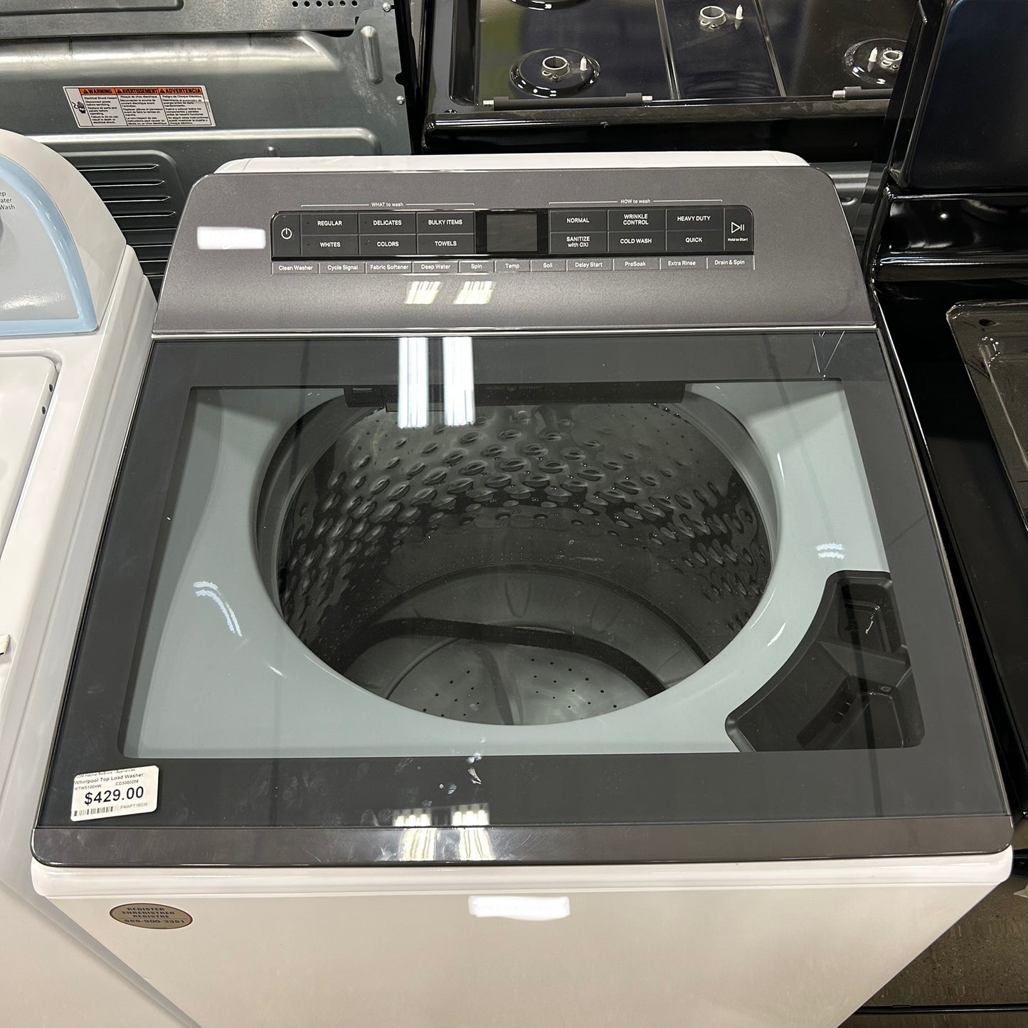 Whirlpool Top Load Washer