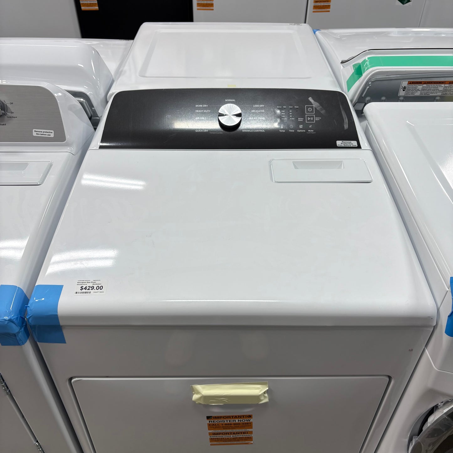 Whirlpool Gas Dryer