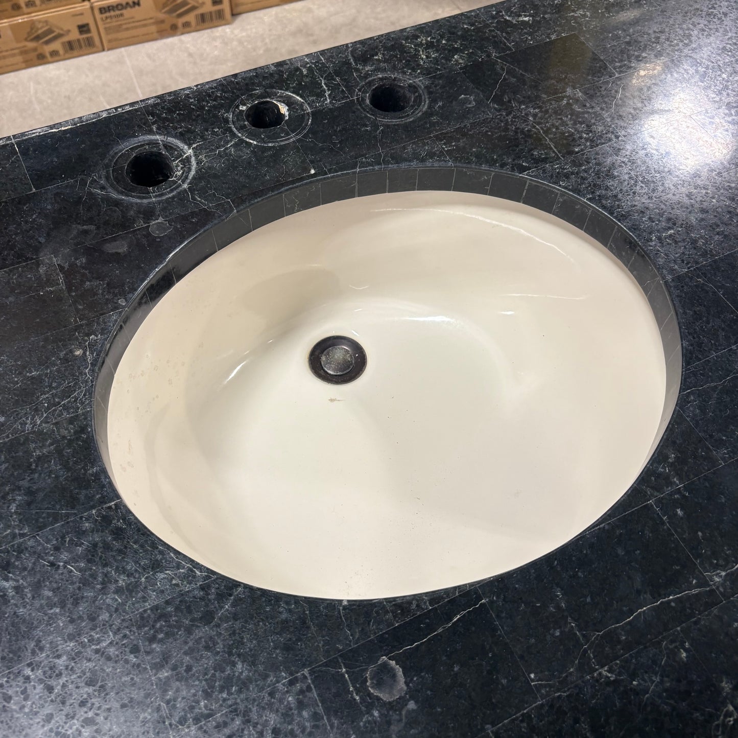 Vanity with Marble Top - 48"