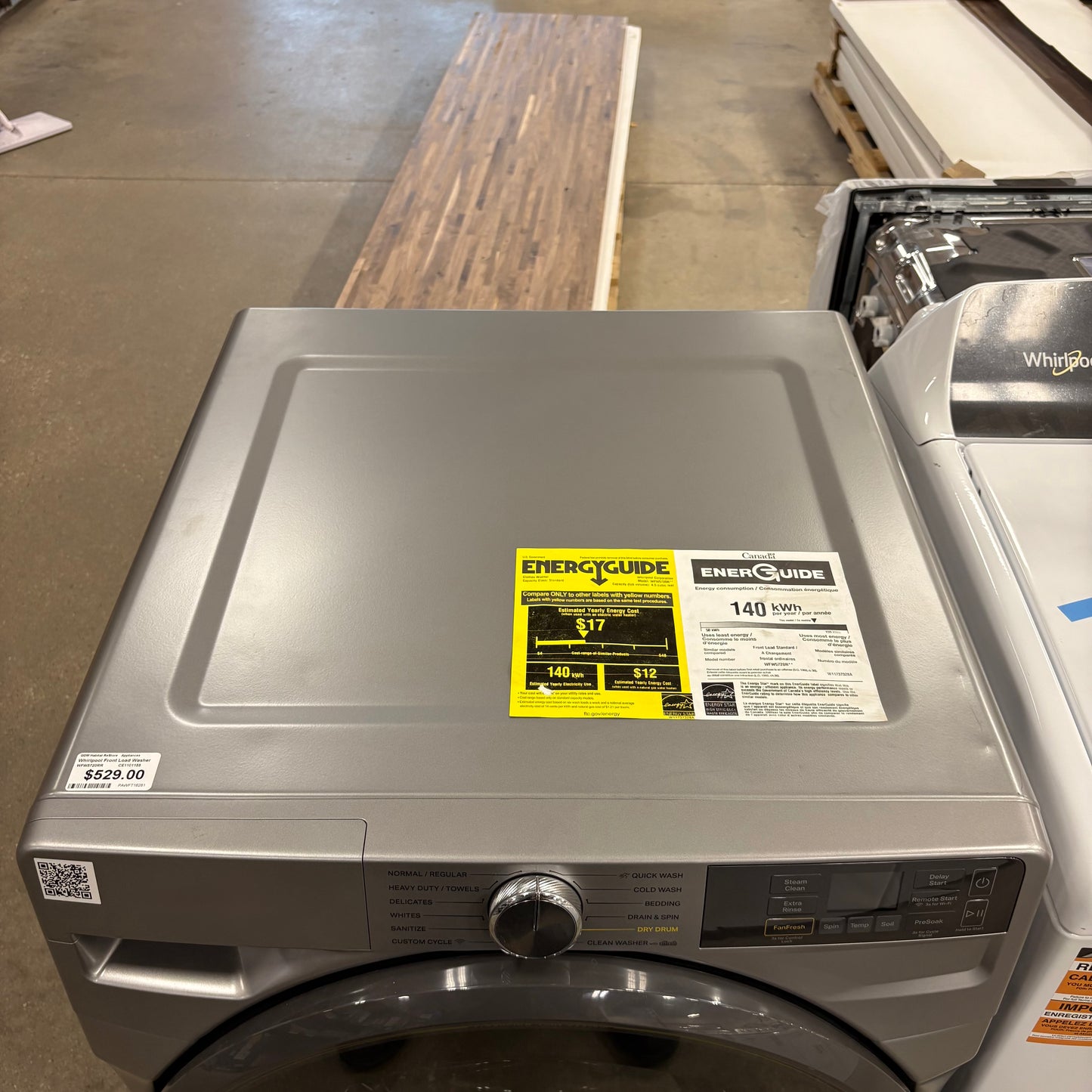 Whirlpool Front Load Washer