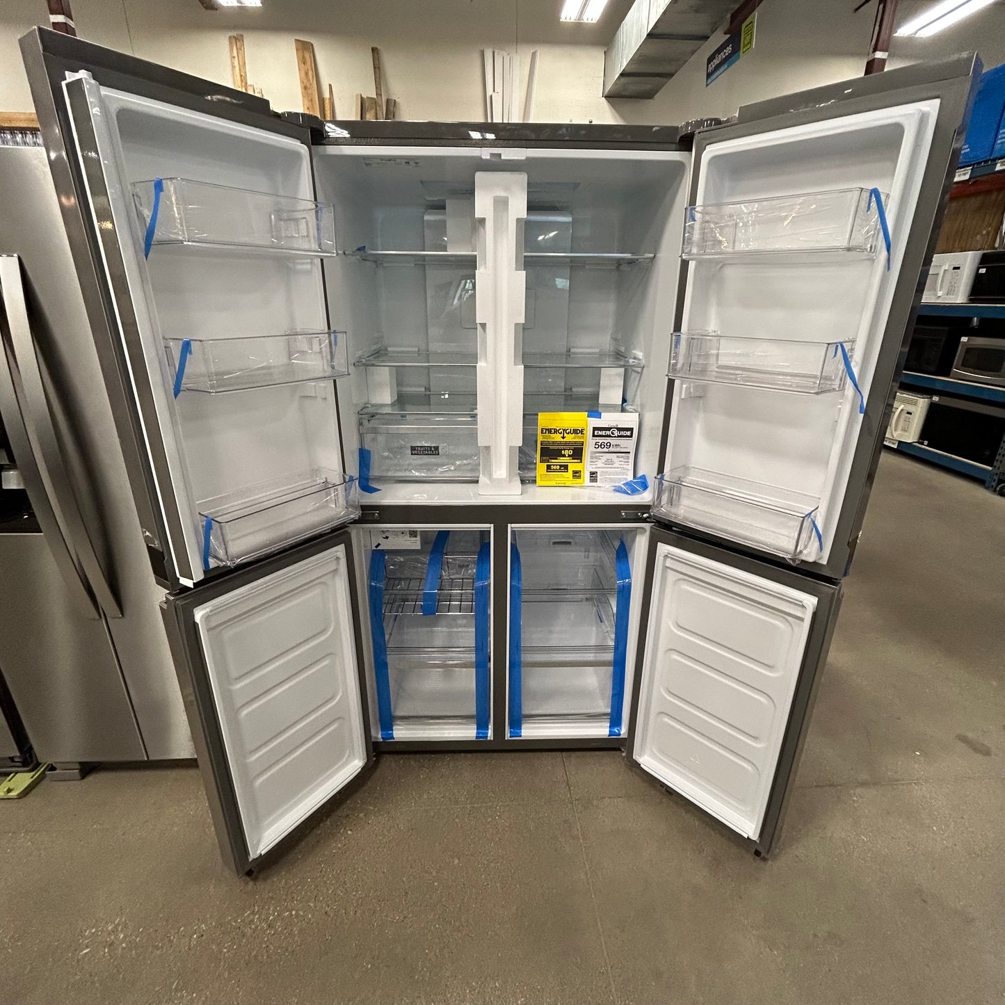 NEW 4 Door Fridge