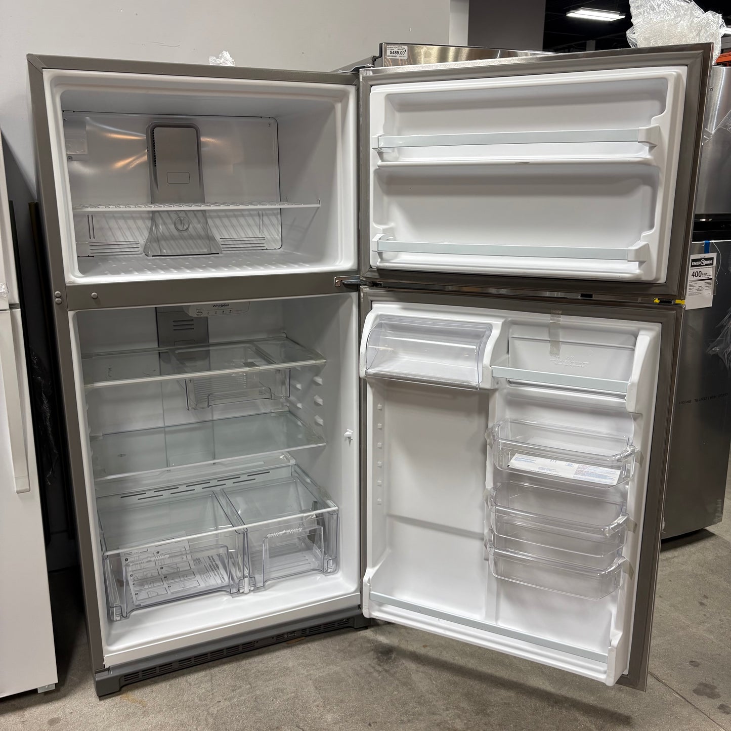 Whirlpool Top Freezer Fridge