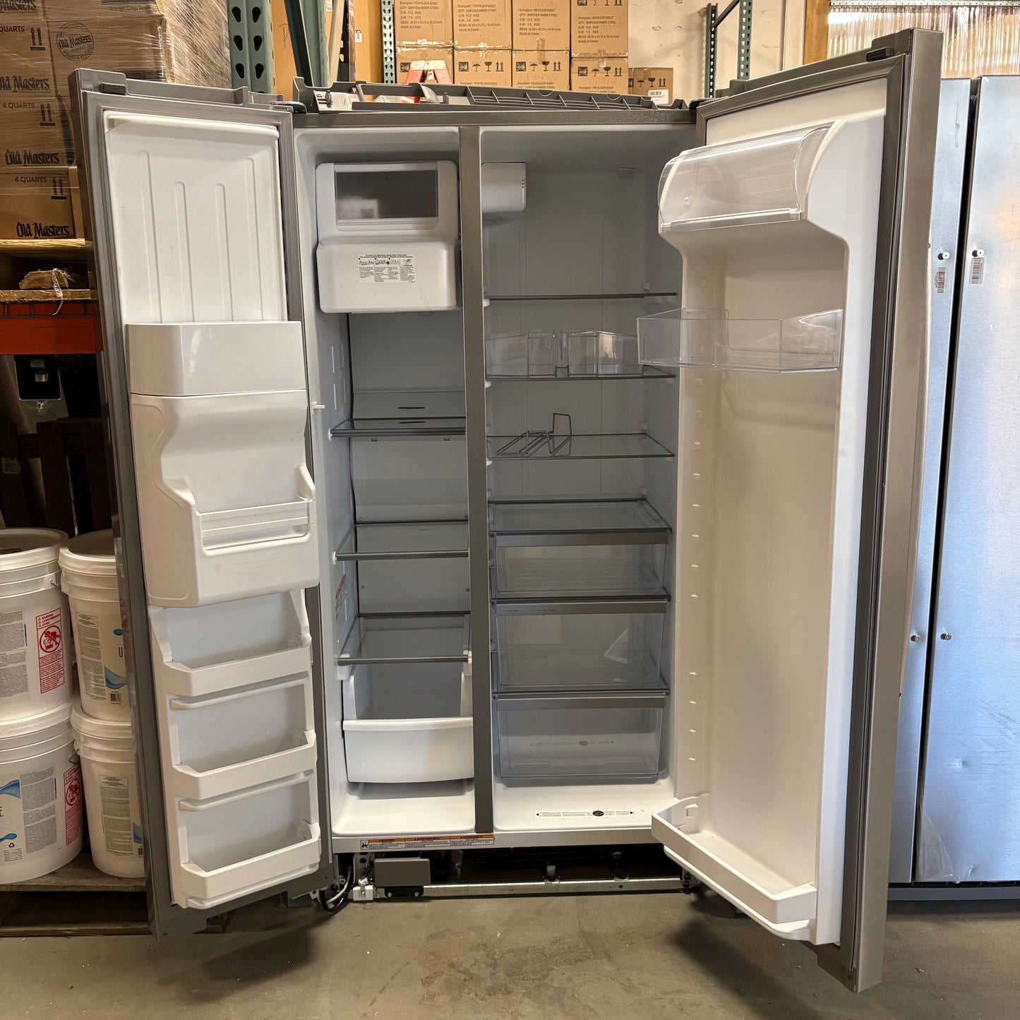 Whirlpool Side by Side Fridge