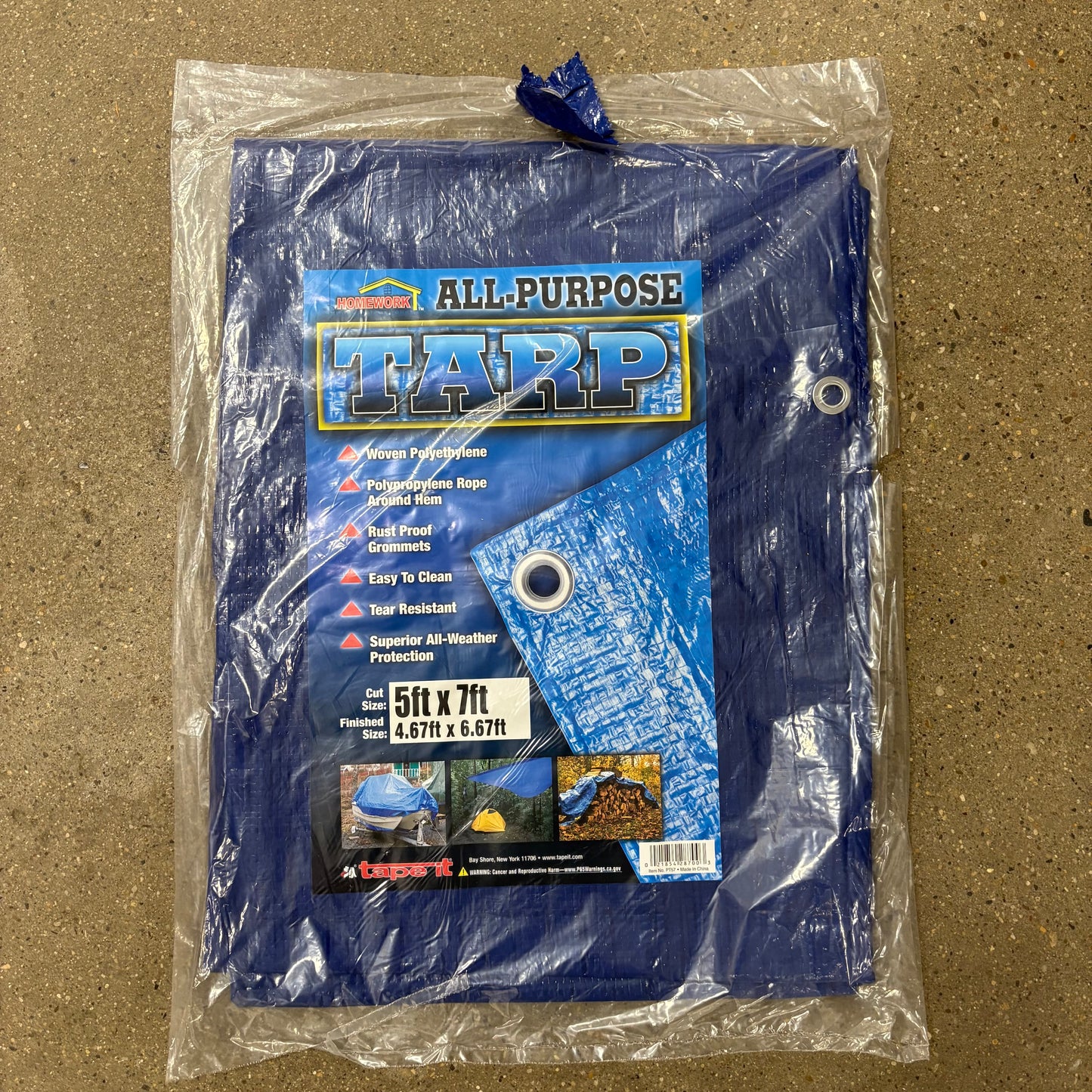 All Purpose Tarp 5' x 7'