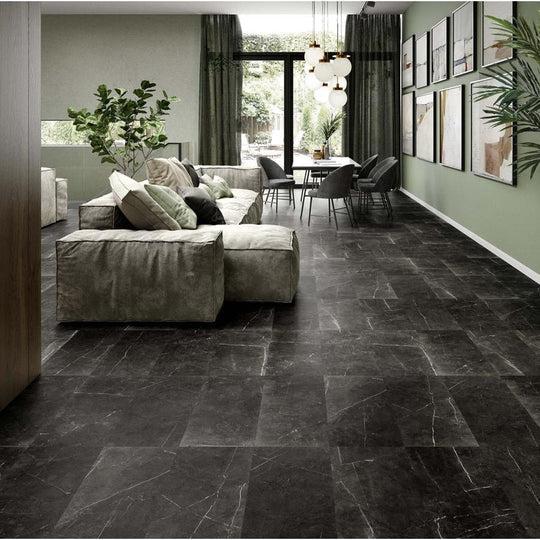 Noir Veined Tile 12x24 Tile