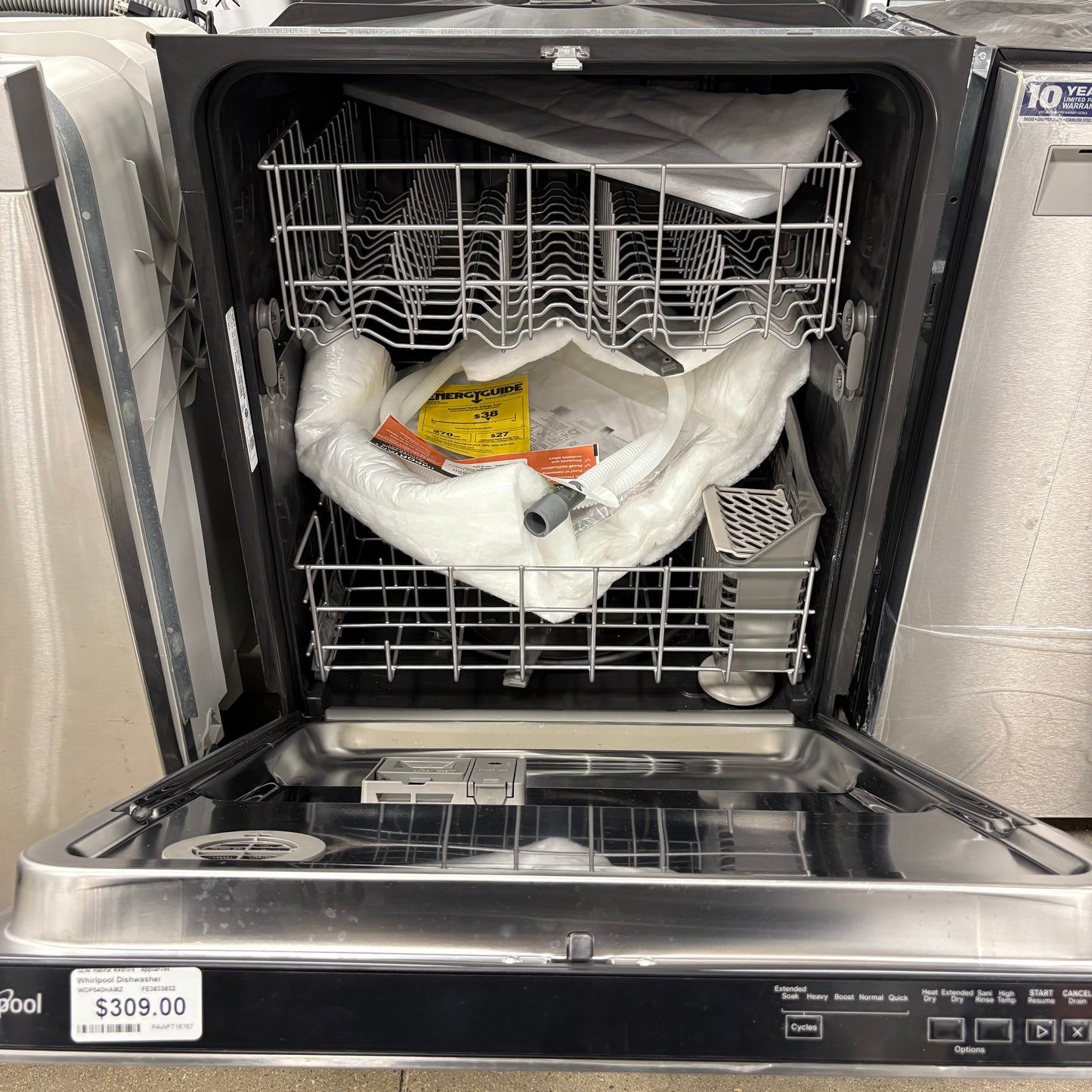 NEW Top Control Dishwasher